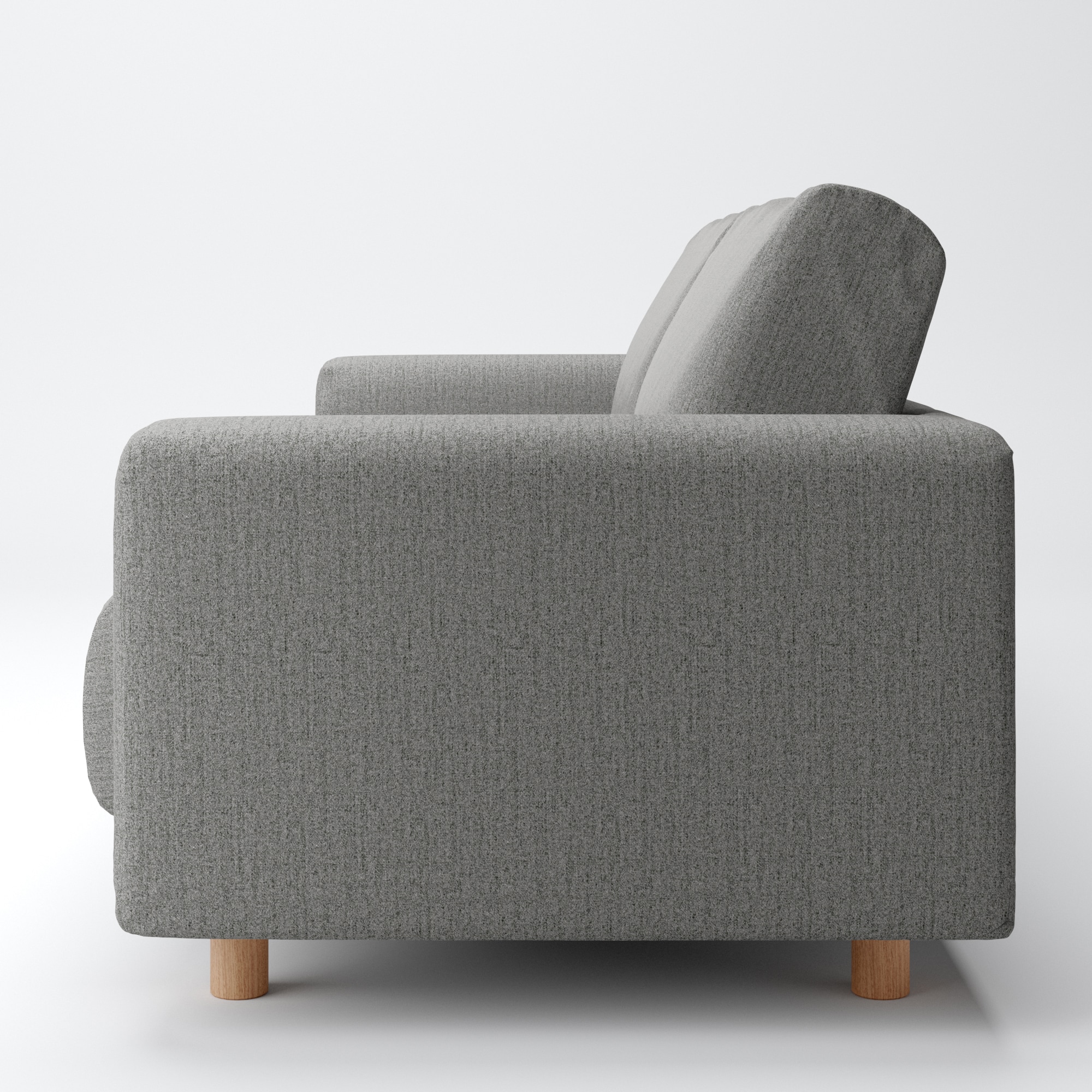 【カバー】綿帆布　ソファ本体　３シーター　ウレタンポケットコイル用カバー