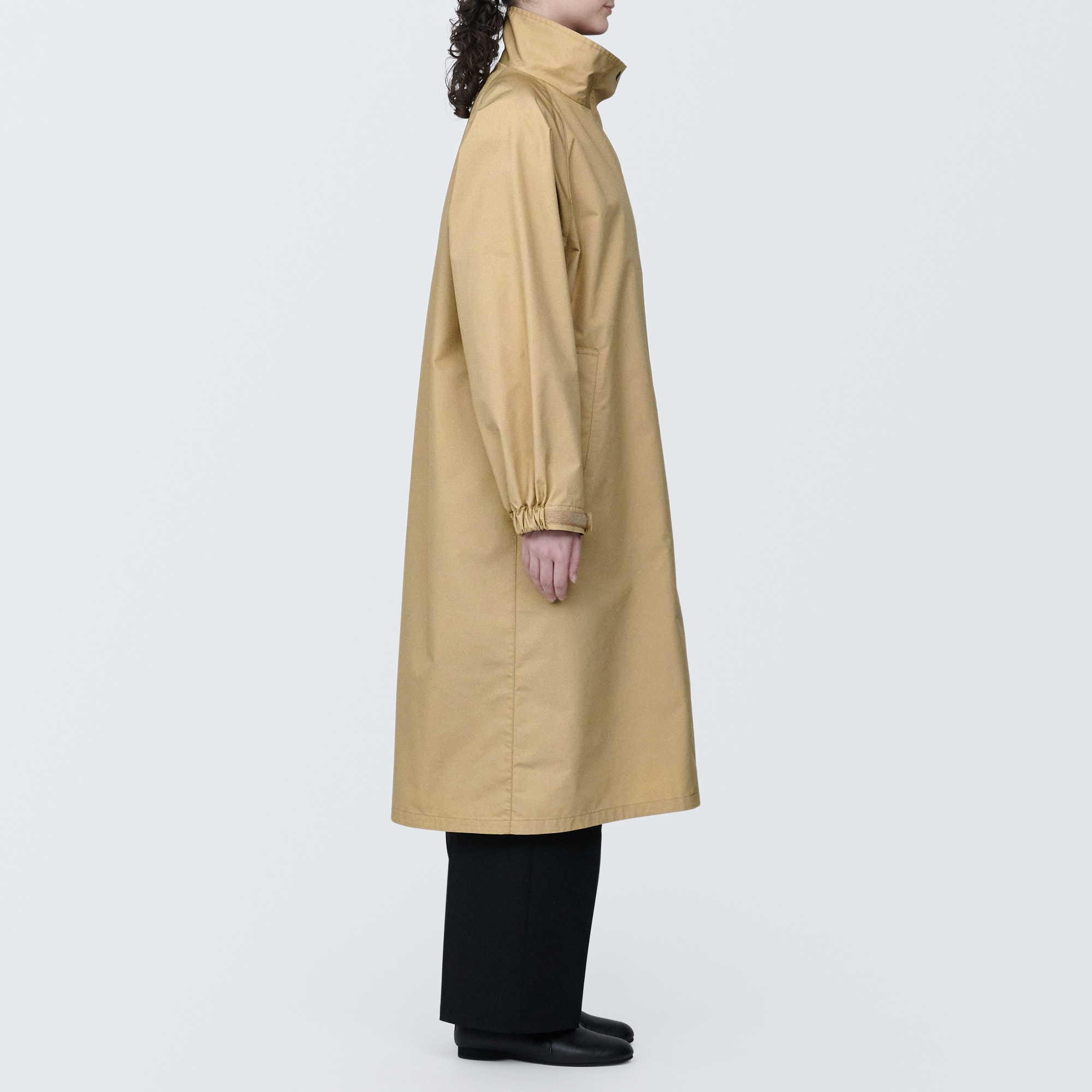 婦人　撥水スタンドカラーコート