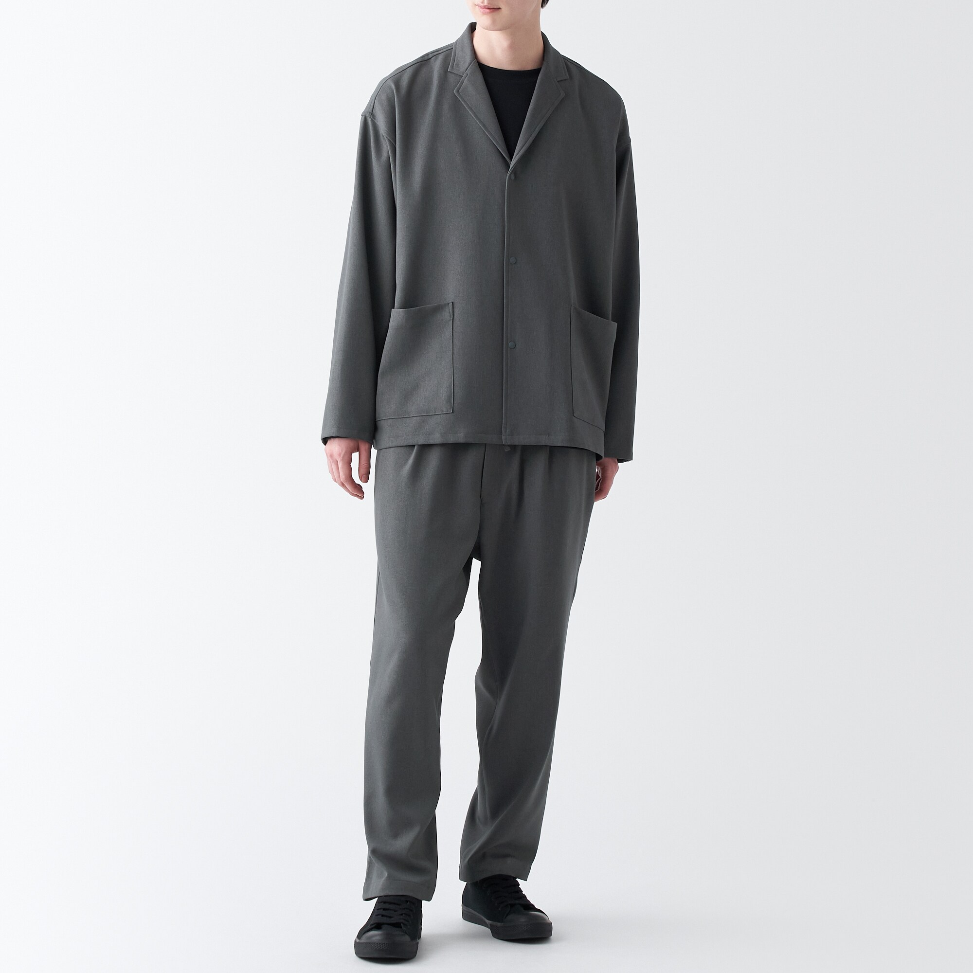 イージーケアワンタックパンツ