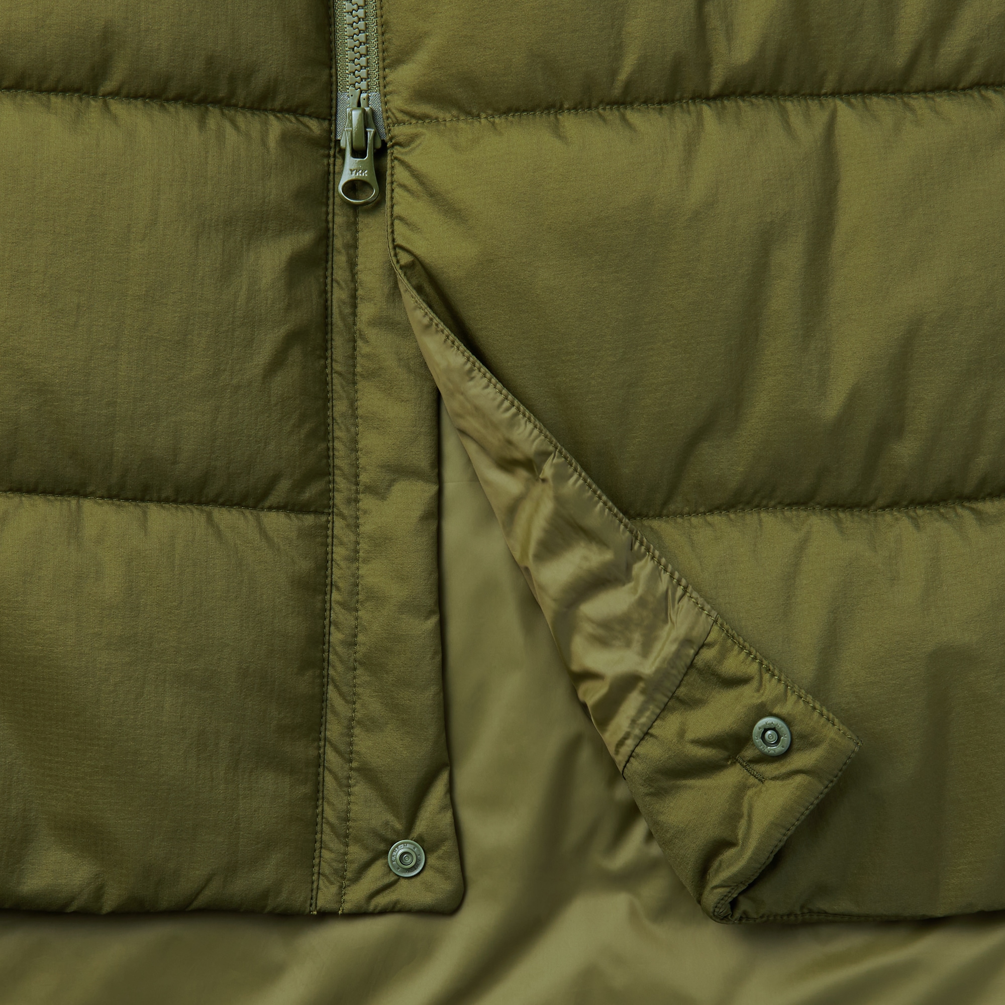 防風撥水中わたコート