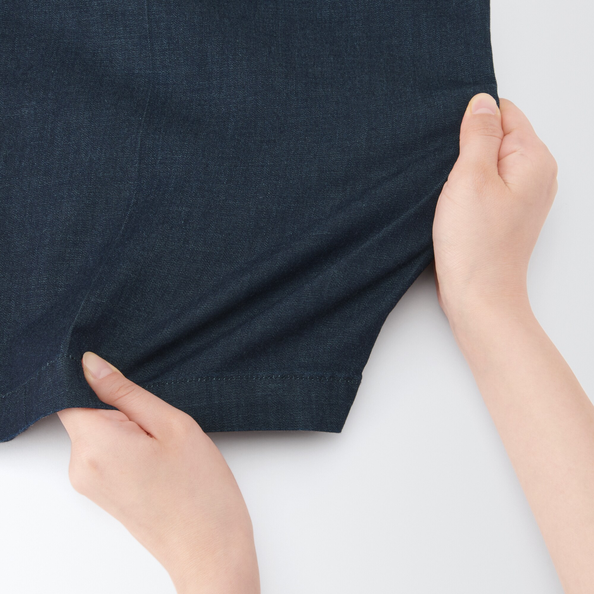 ストレッチライトオンスデニムハーフパンツ