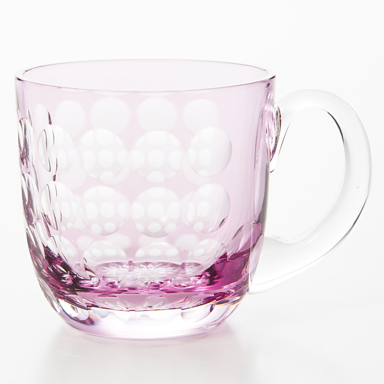 江戸切子の硝子カップ