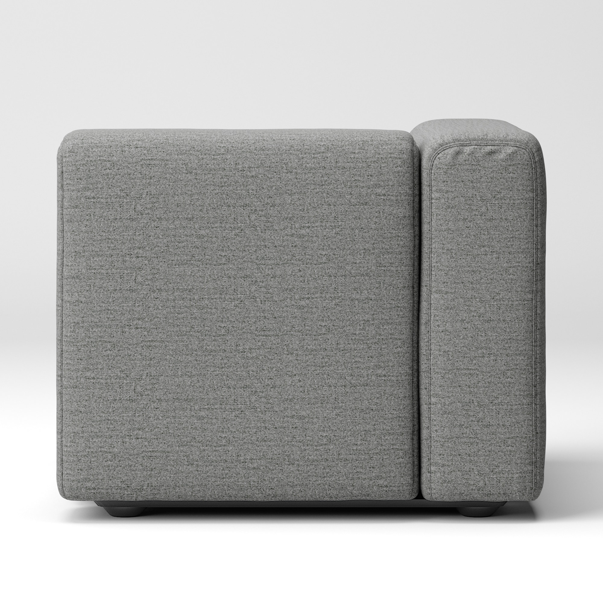 【カバー】綿帆布　ユニットソファ　アーム付　小用カバー