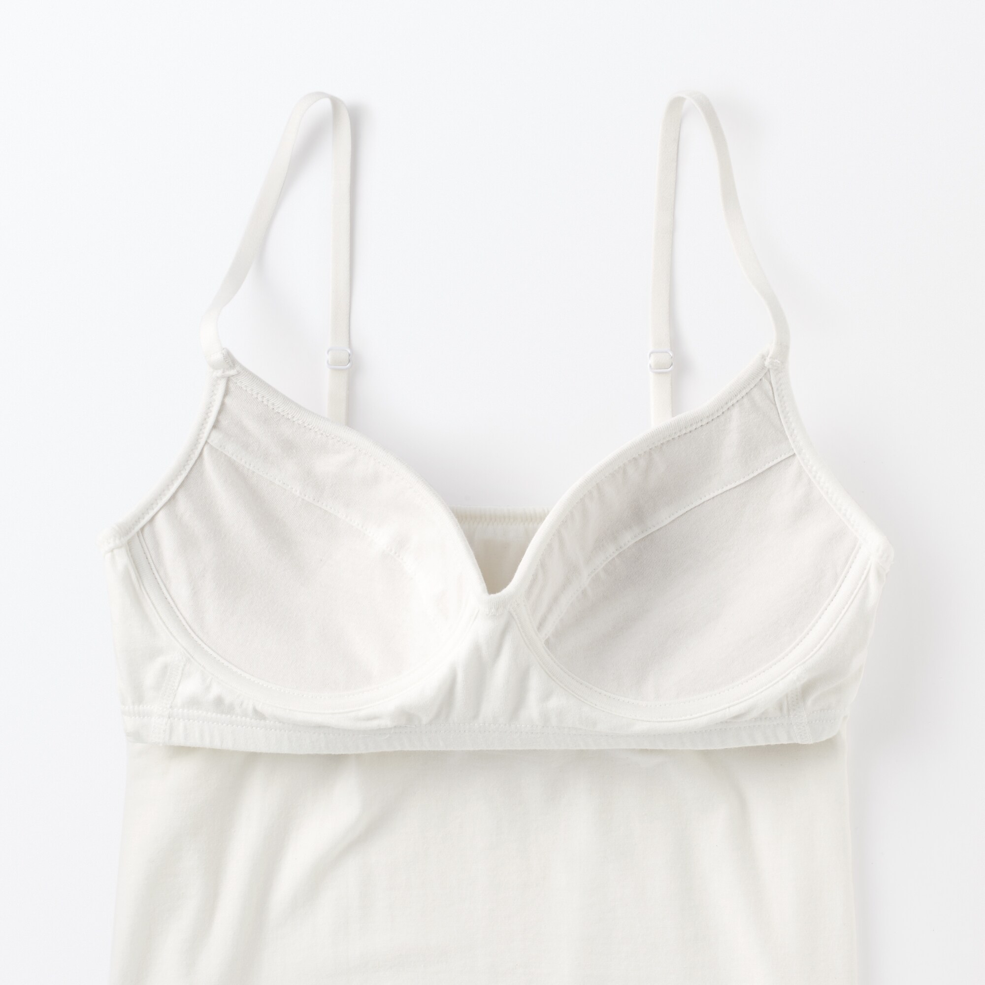 あったか綿　ブラキャミソール