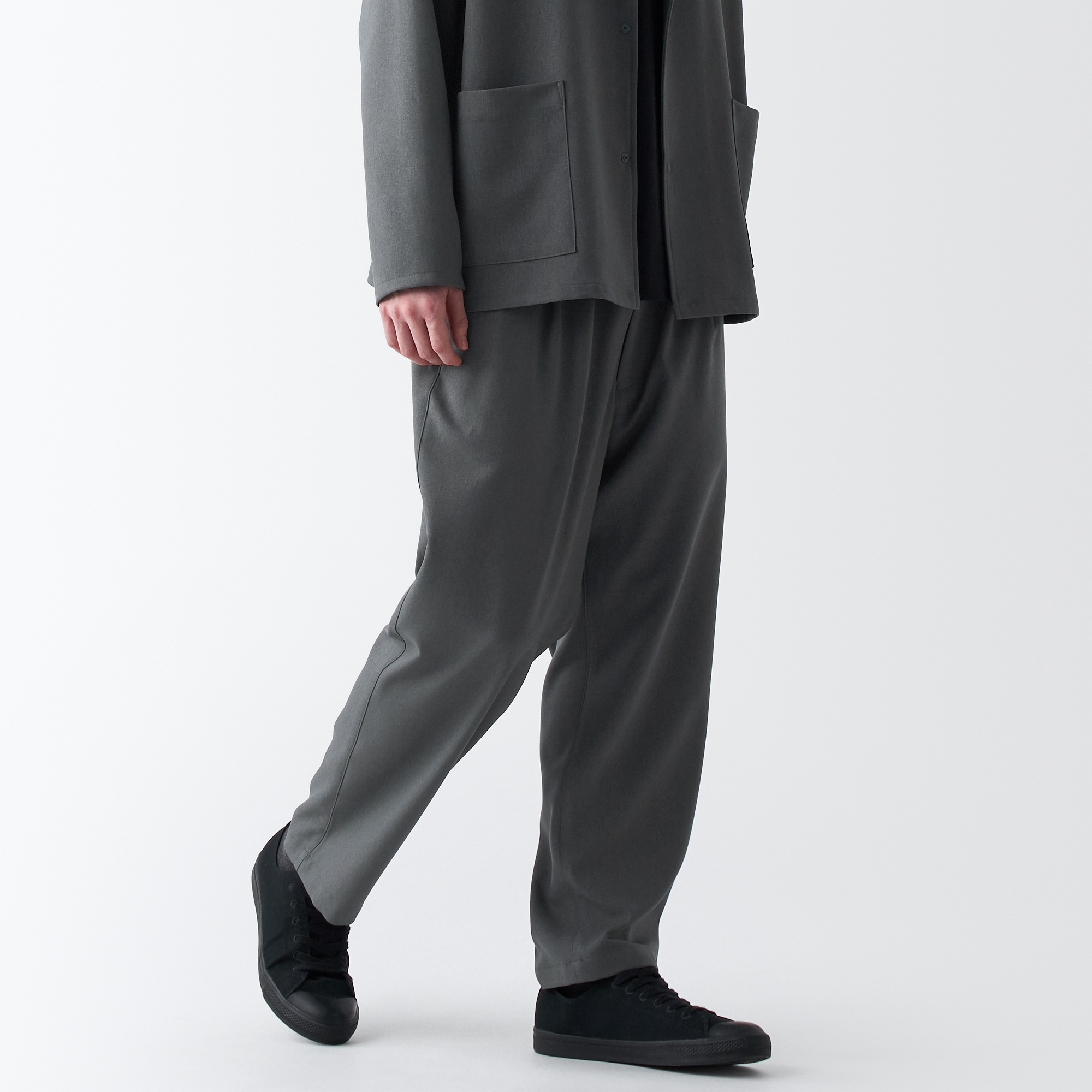 イージーケアワンタックパンツ