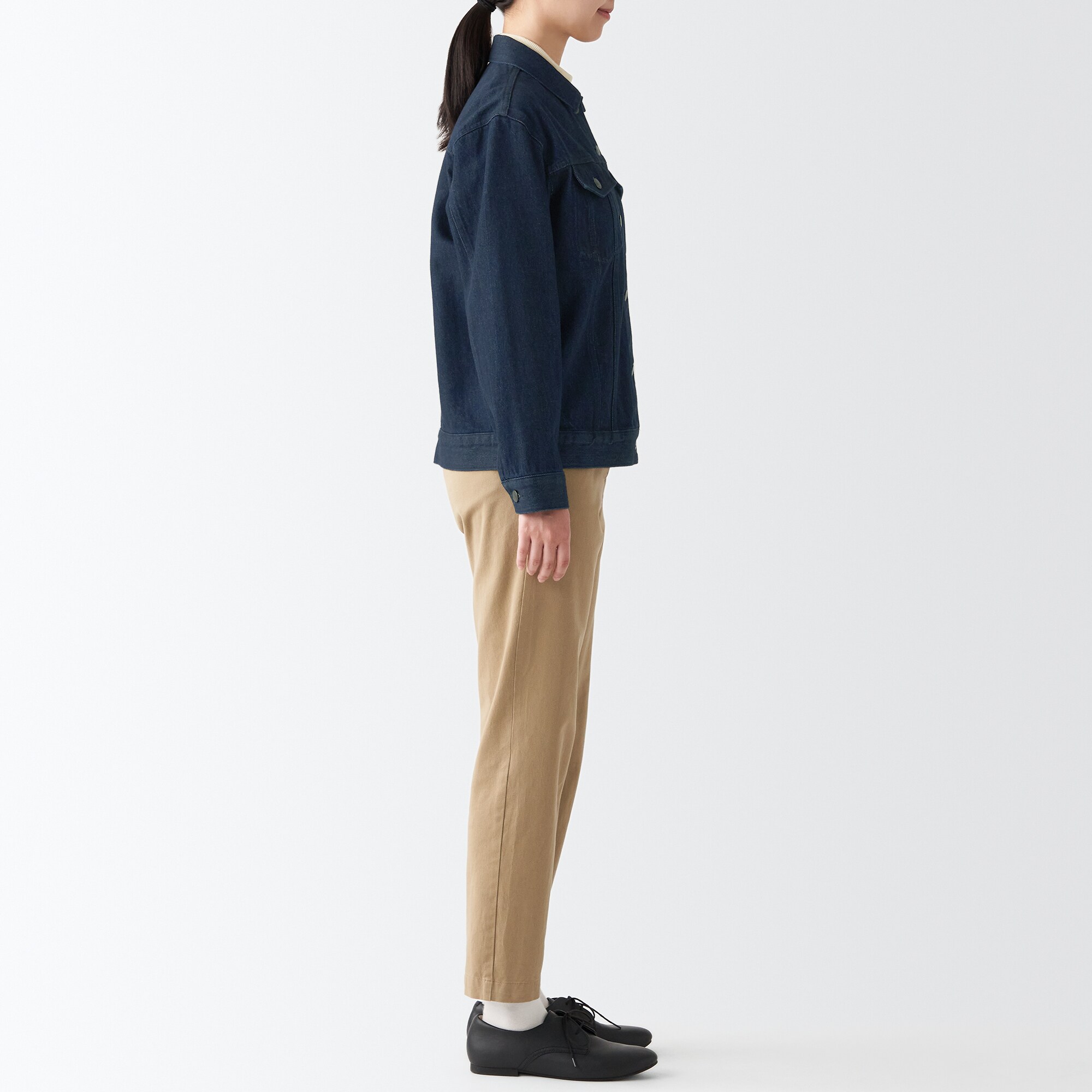 洗いざらしデニムジャケット