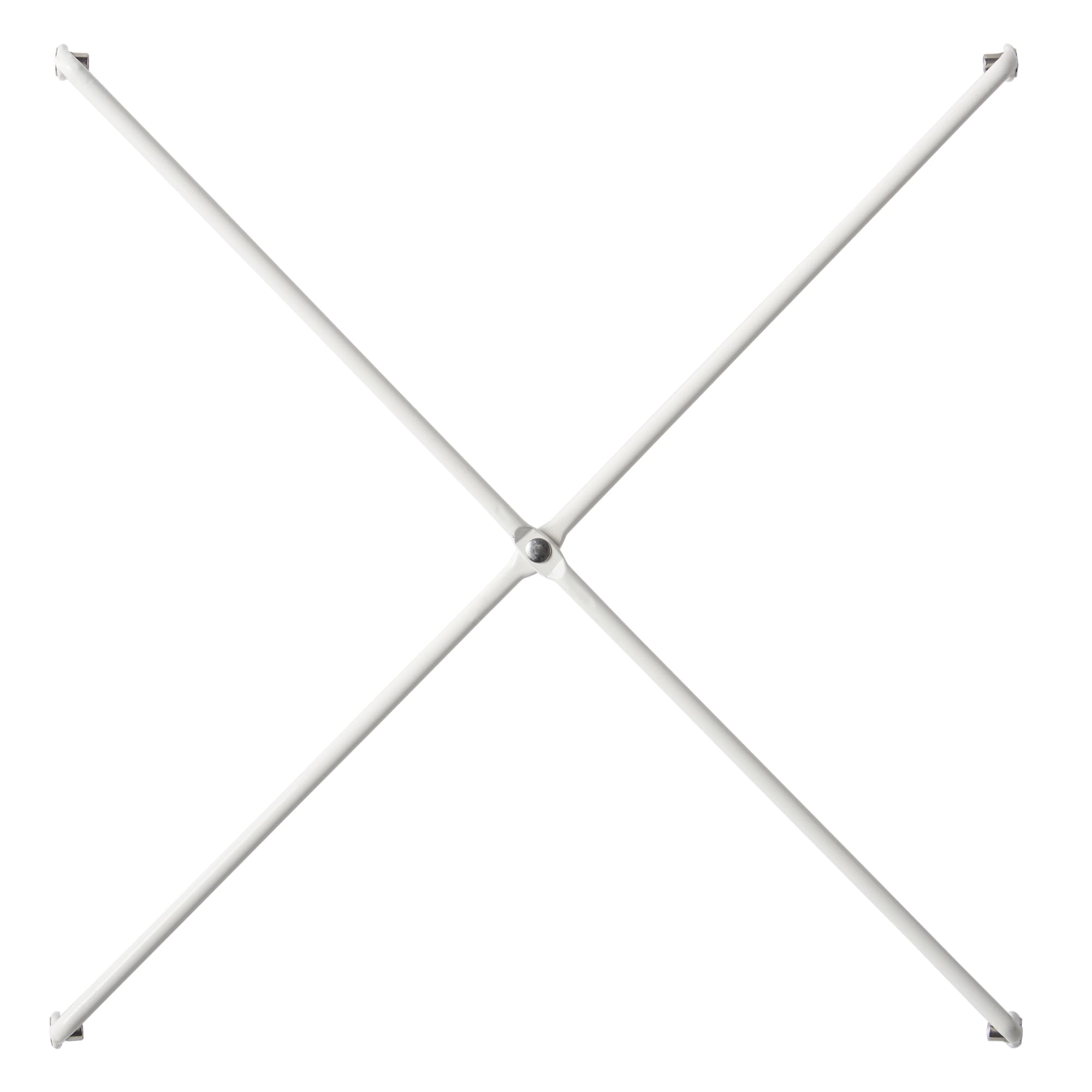 スチールユニットシェルフ用サイドクロスバー・奥行２５ｃｍ用・ライトグレー　２組セット