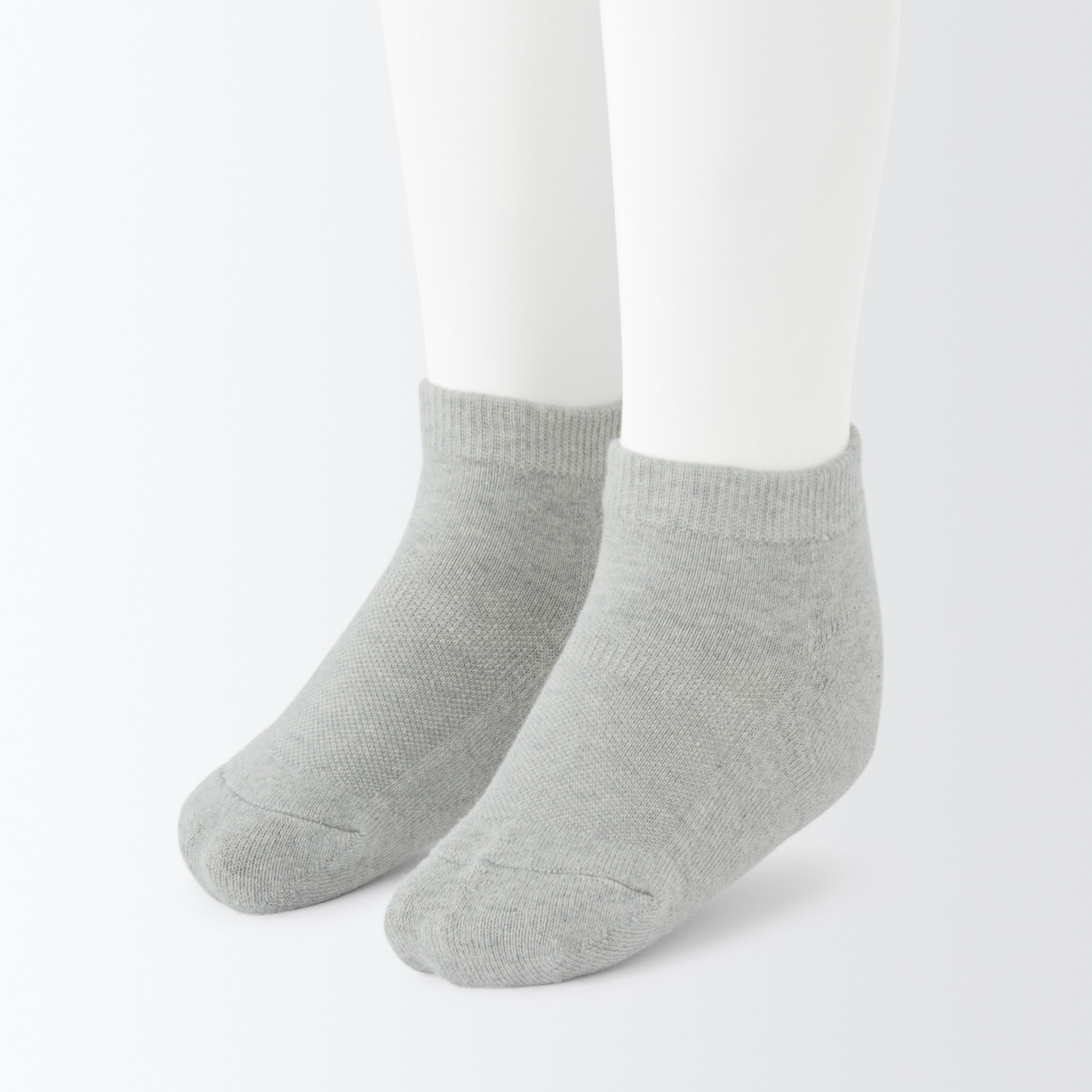 キッズ　足なり直角　パイル編み　厚手スニーカーイン（数量限定）