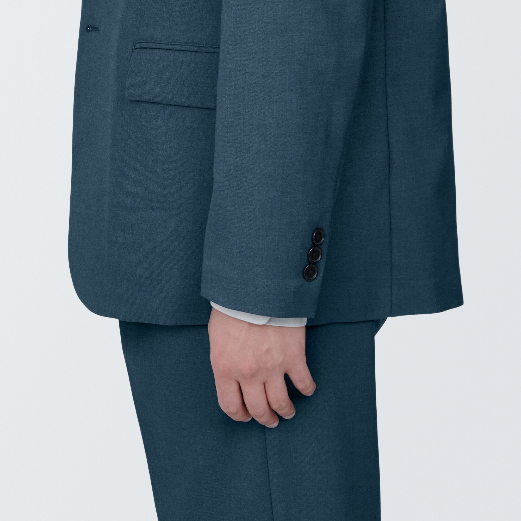 紳士　シワになりにくいストレッチジャケット