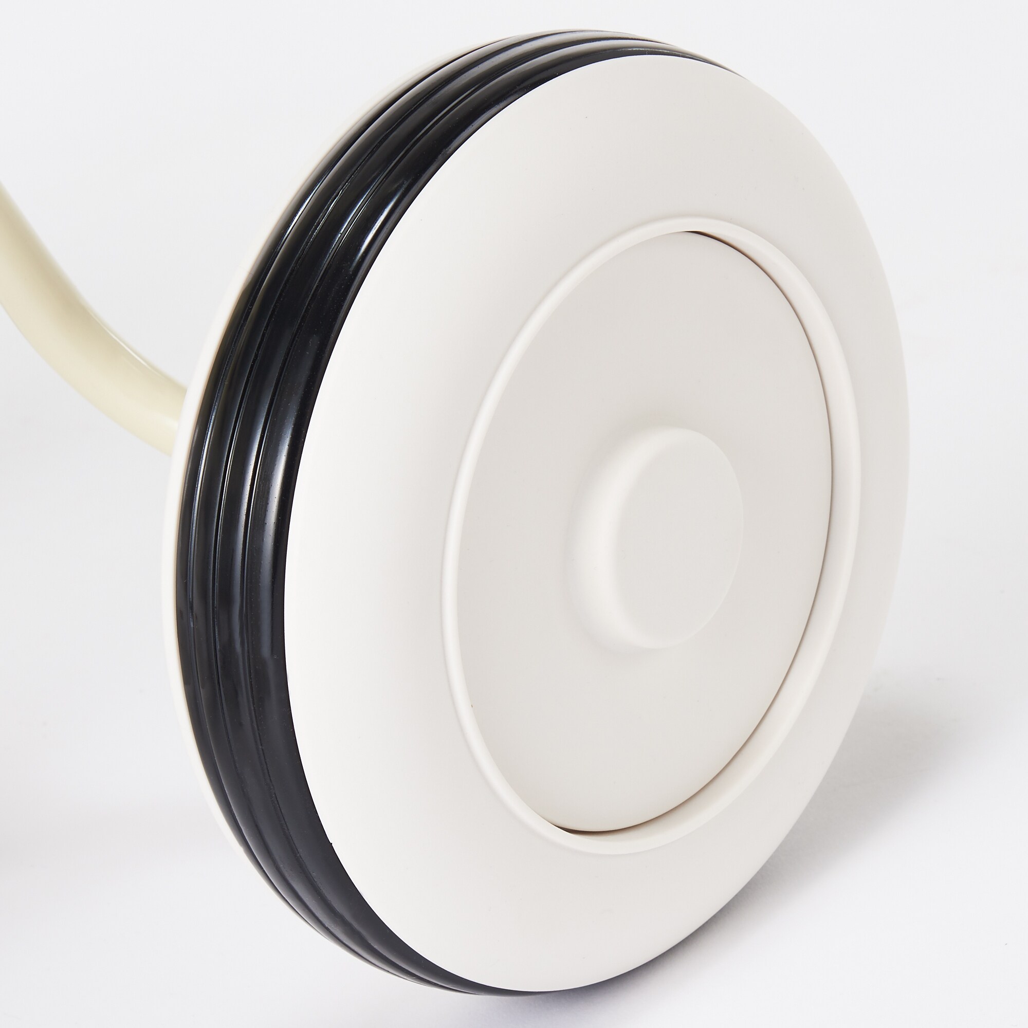 三輪車・舵取り棒付き　アイボリー