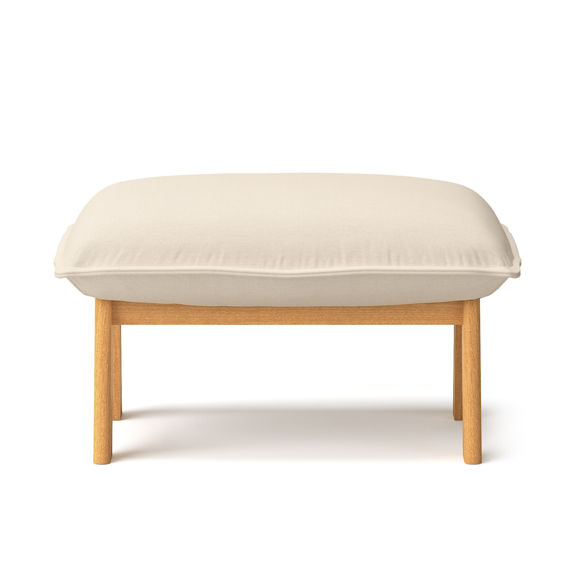 【カバー】綿麻バスケット織ハイバックリクライニングソファ・オットマン用カバー