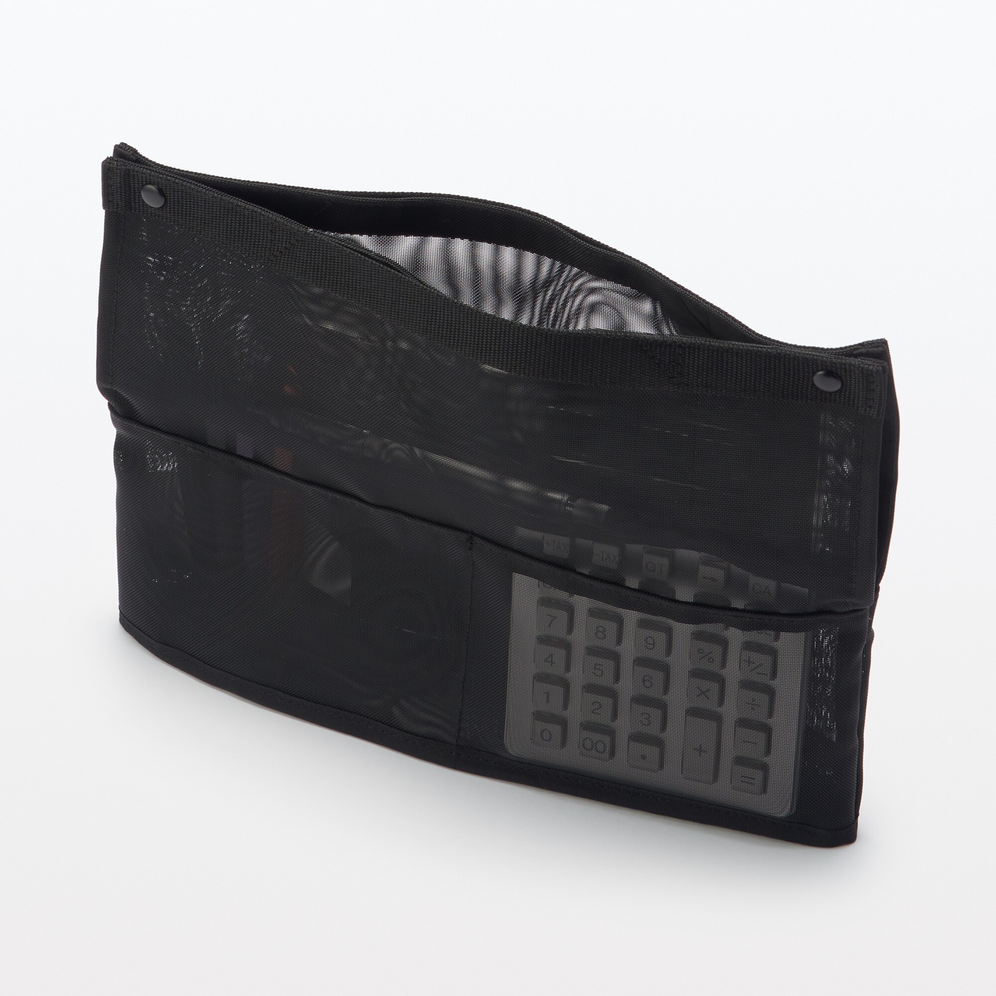 ナイロンメッシュ自立する小物収納ケース　Ｂ５サイズ用