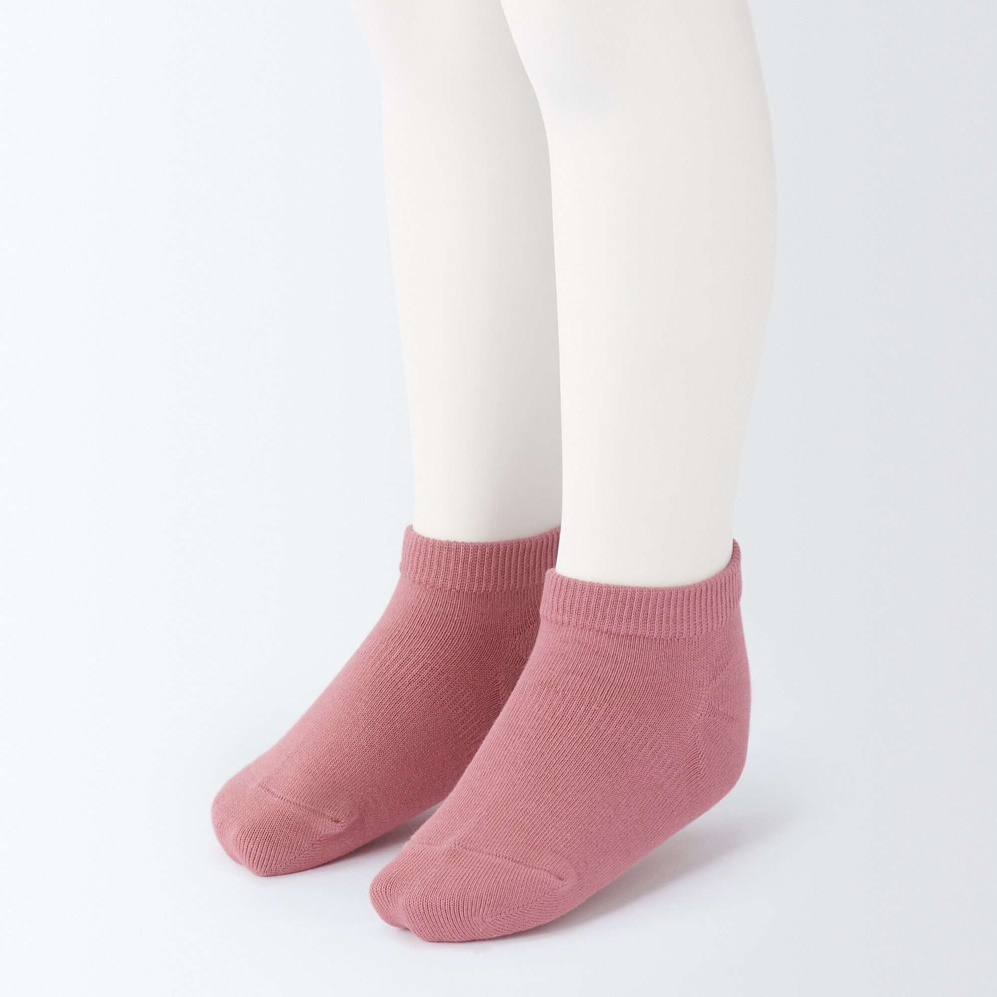 足なり直角　スニーカーイン（無地／キッズ）