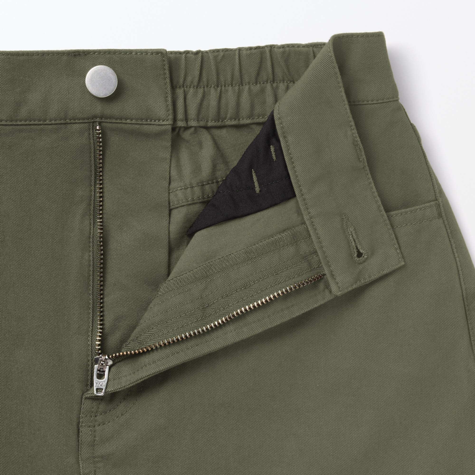 縦横ストレッチチノＡラインスカート