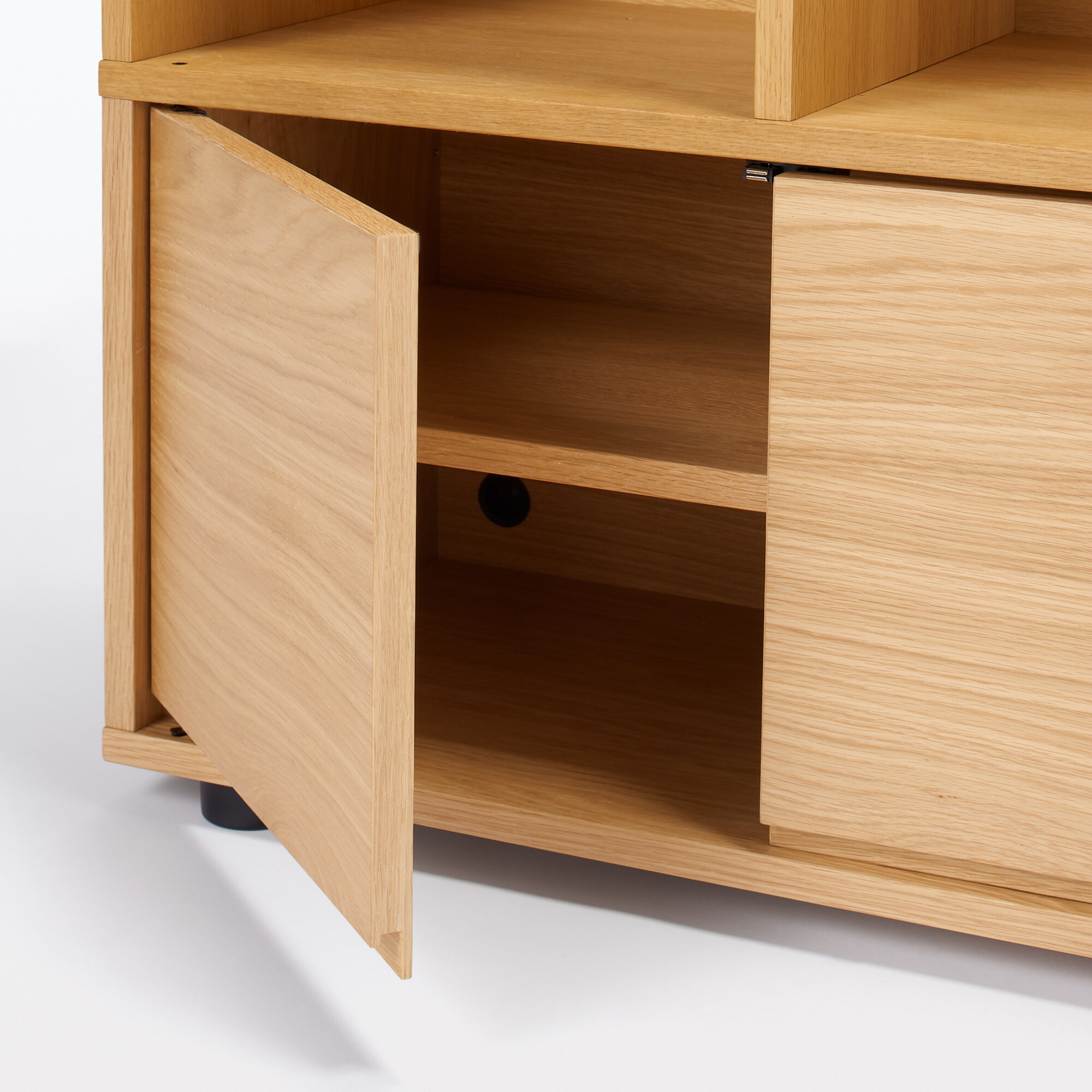 スタッキングキャビネット・Ｃセット／オーク材