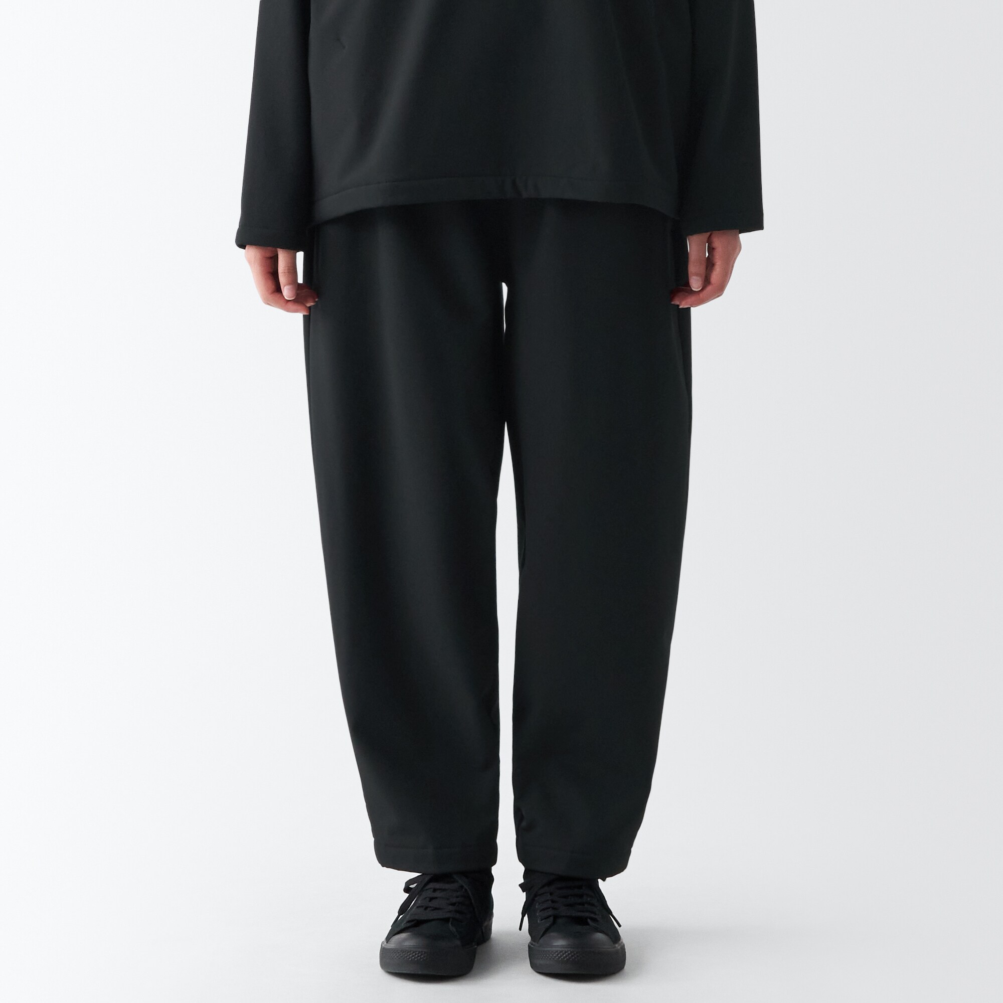 裏起毛ワイドパンツ