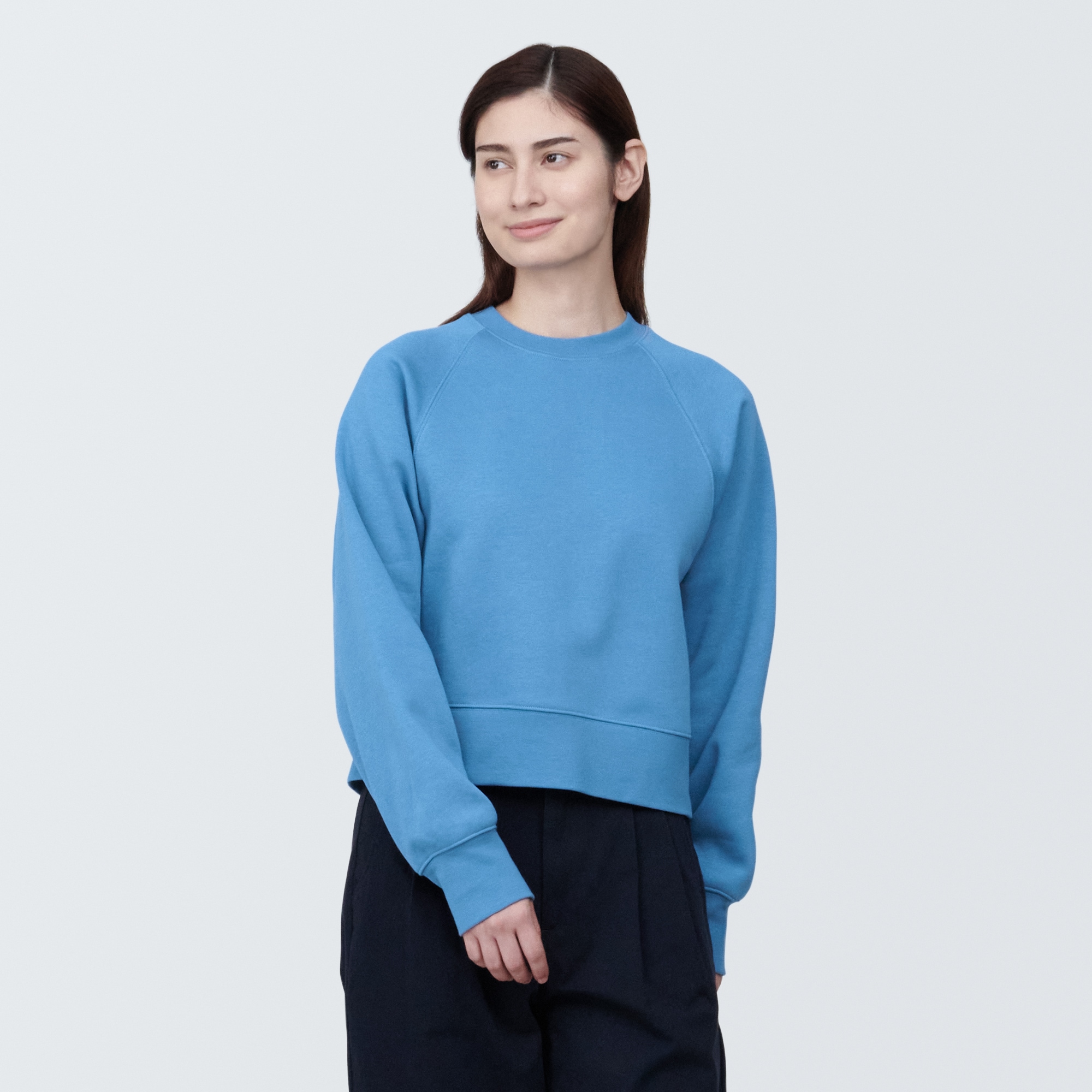 婦人　スウェットシャツ（クルーネック長袖）