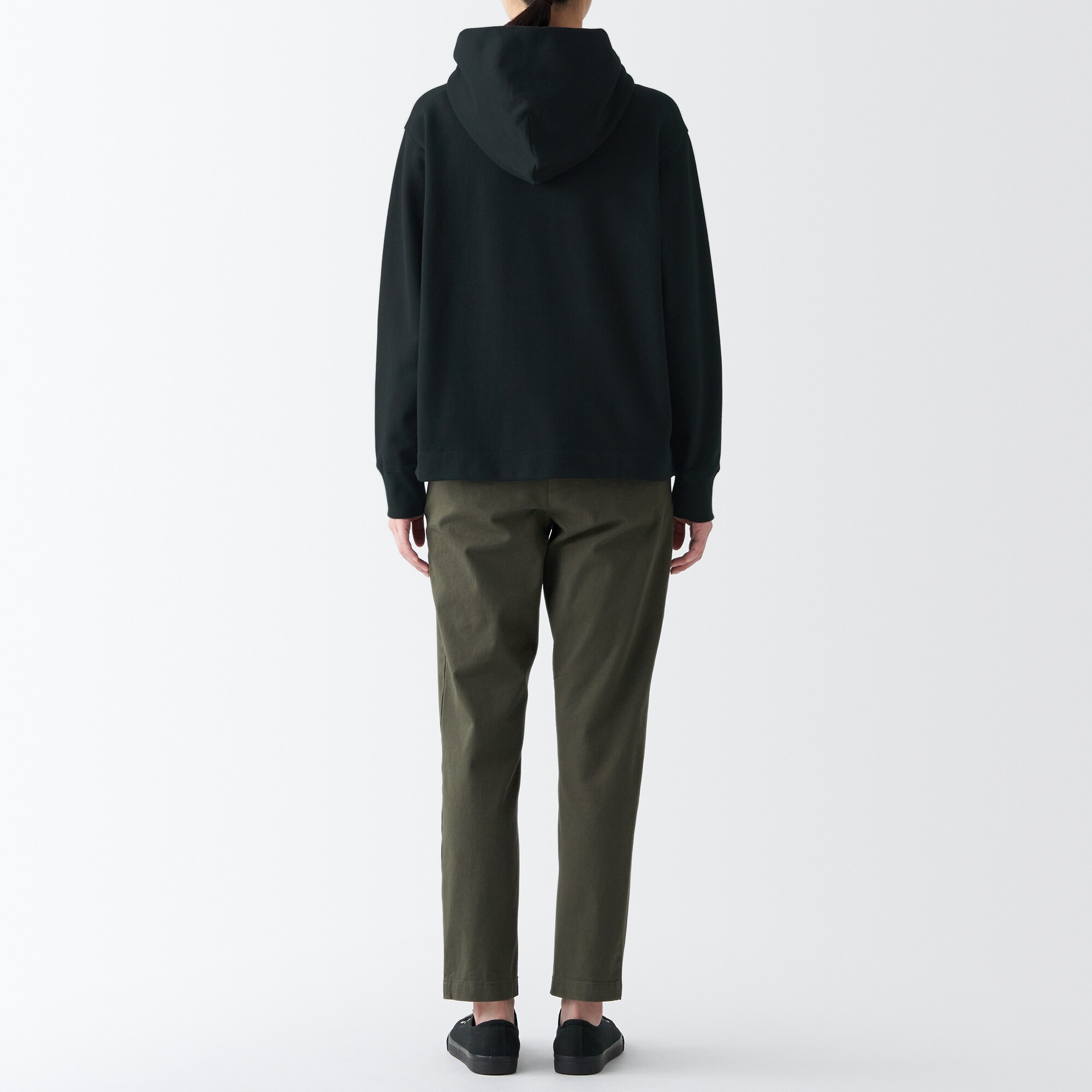 スウェットプルパーカー