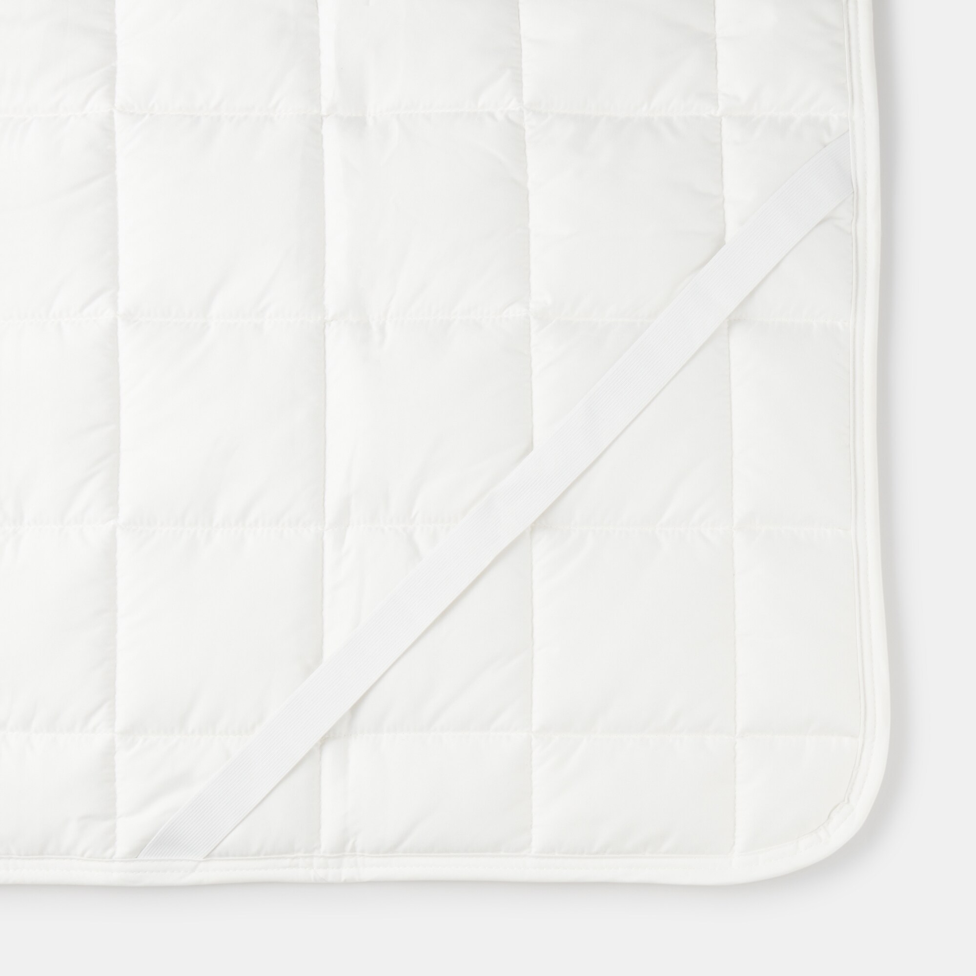 ウール混わたベッドパッド・ゴム付／ＳＳ～Ｑ