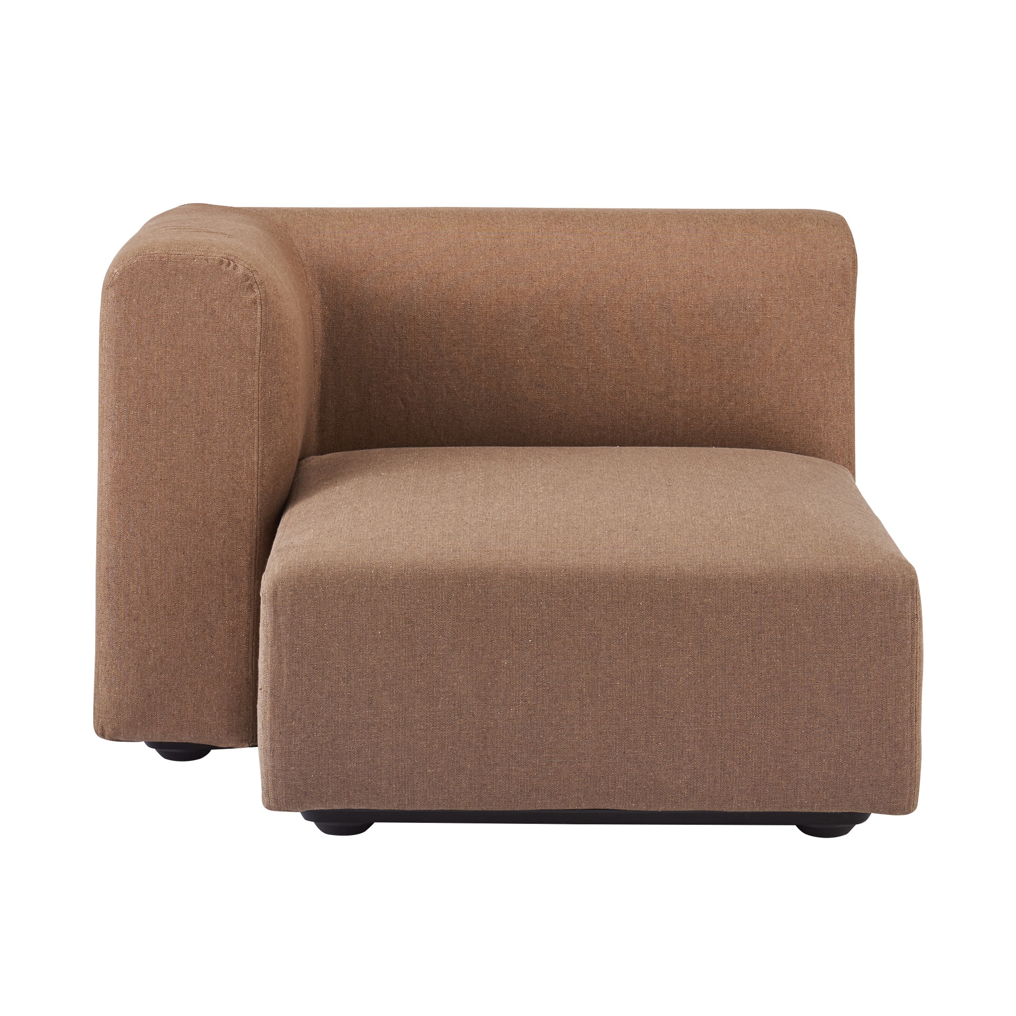 【カバー】麻綿平織ユニットソファ・ハーフアーム・大（右）用カバー