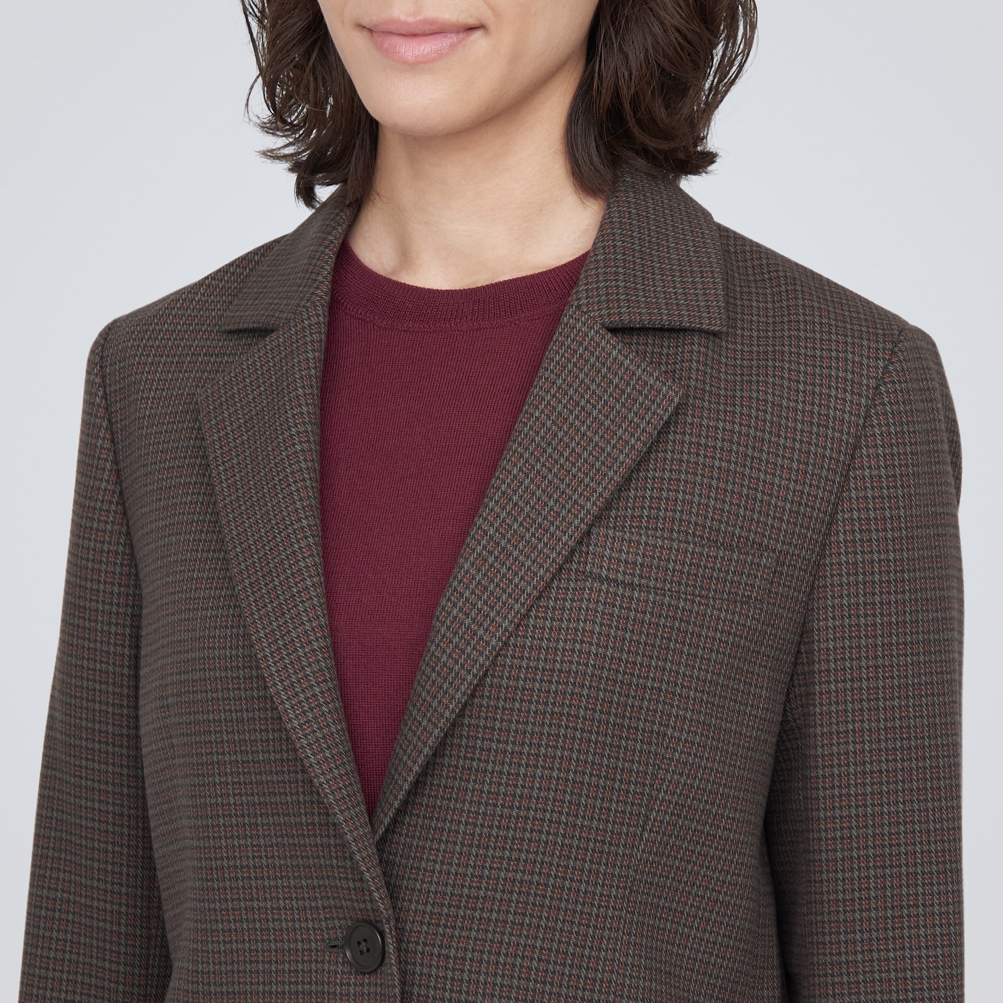 起毛テーラードジャケット