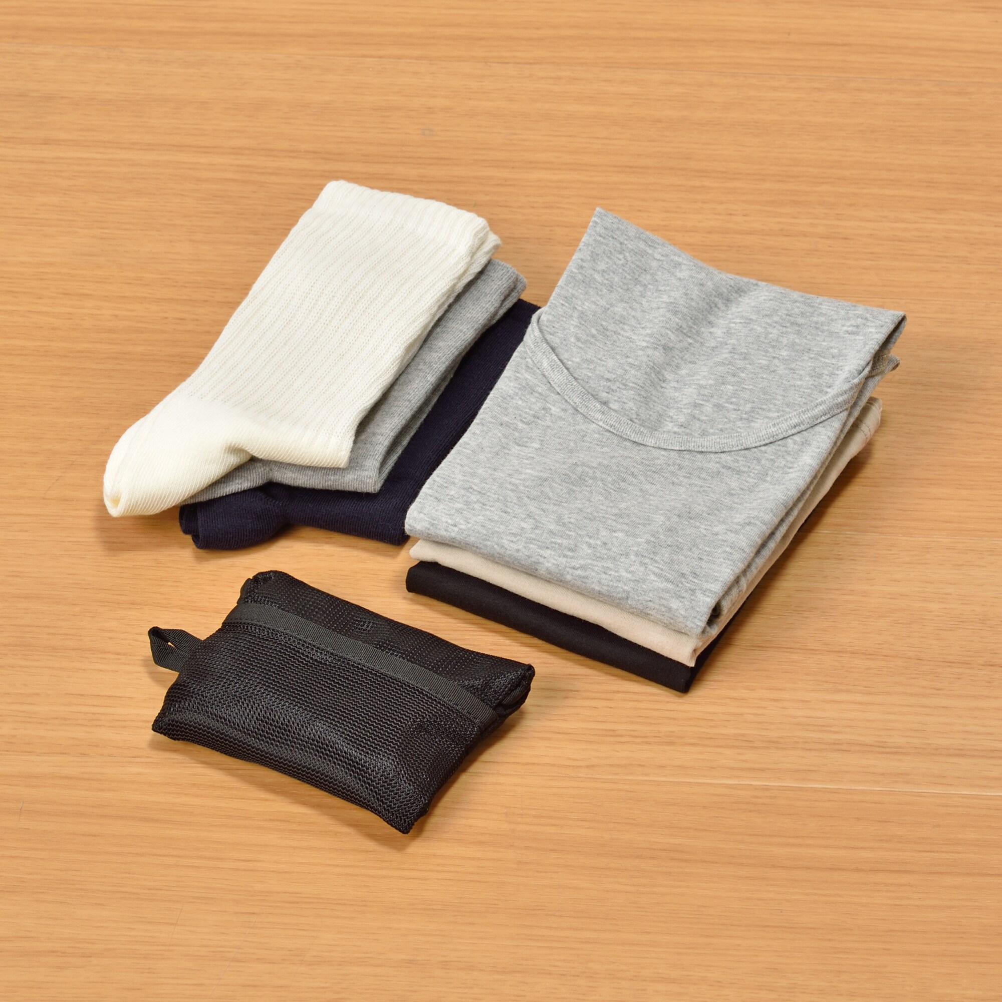 そのまま洗える衣類ケース　Ｓ・Ｌ