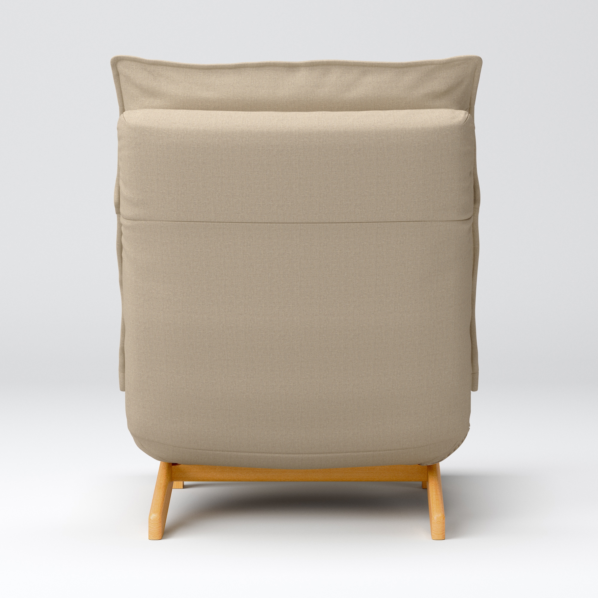 【カバー】綿帆布　ハイバックリクライニングソファ　１シーター用カバー