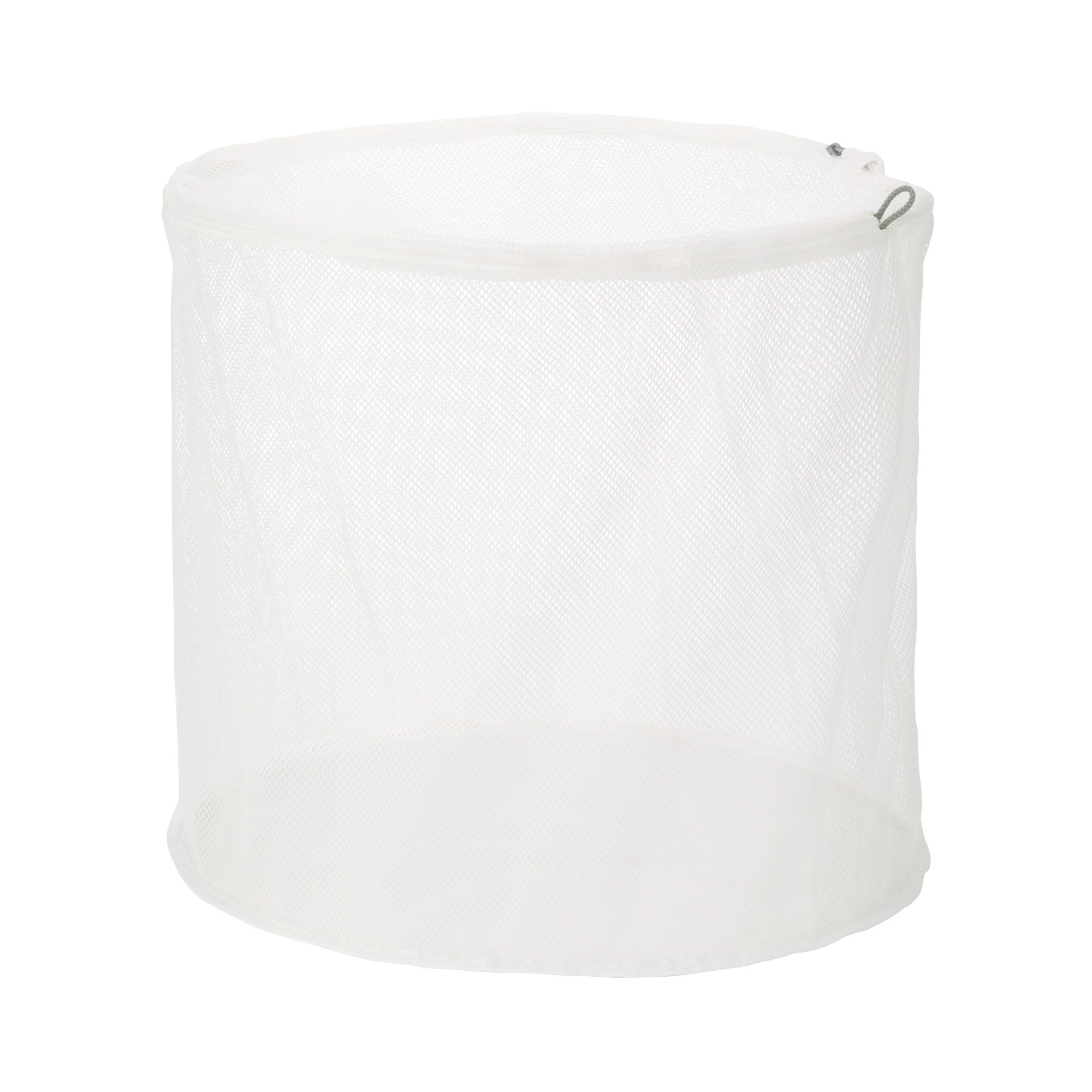 ポリエステル両面使える洗濯ネット　大物用／約直径４７×高さ３７ｃｍ