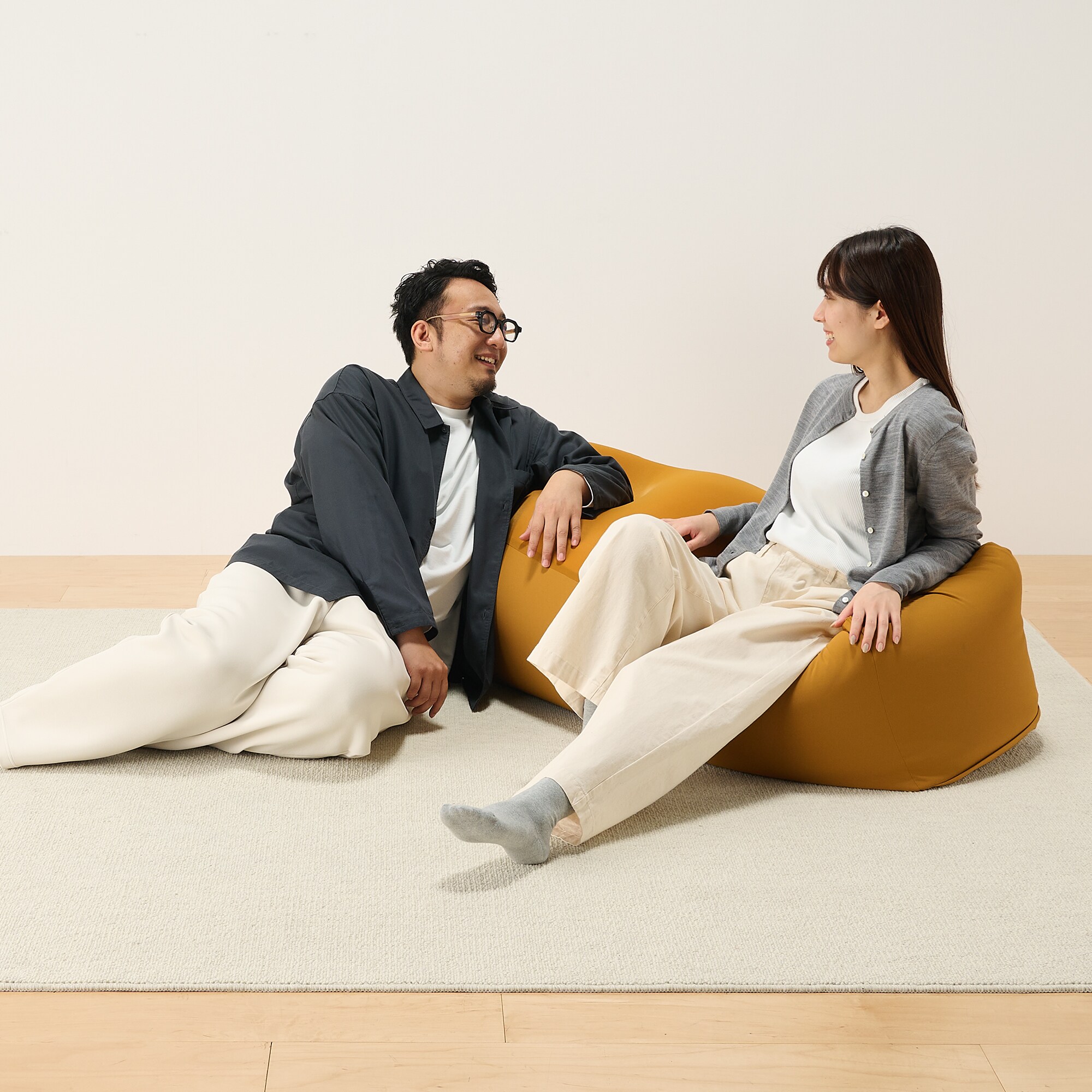 【カバー】体にフィットするソファ　ポリエステル平織　長方形用カバー