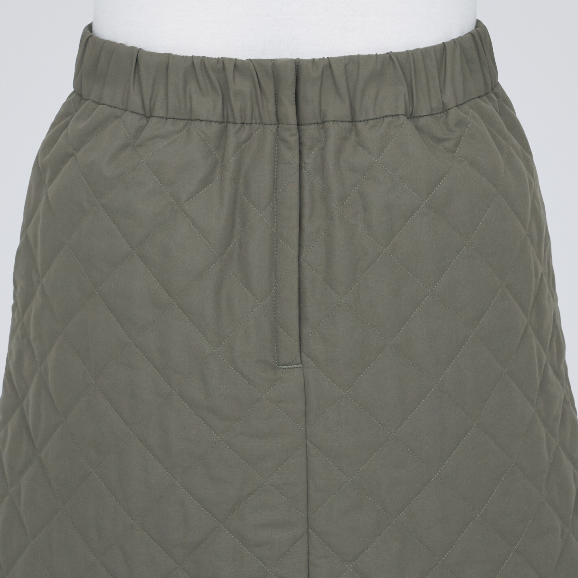 洗える　キルティングミニスカート