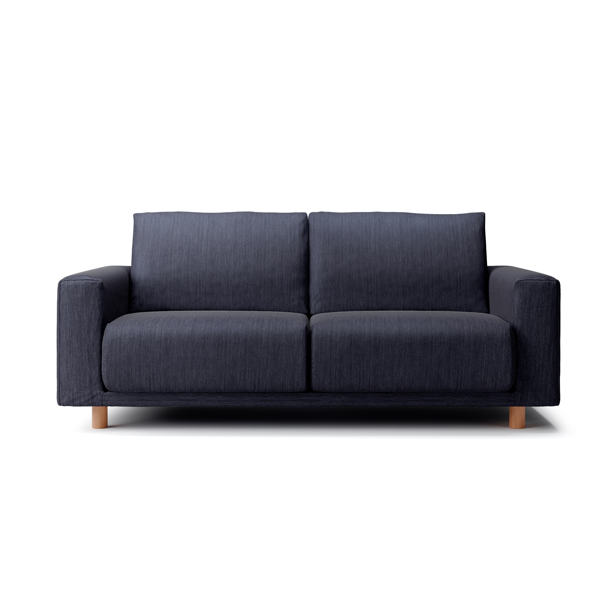 【カバー】綿デニムソファ本体・２．５シーター・ウレタン・ポケットコイル用カバー