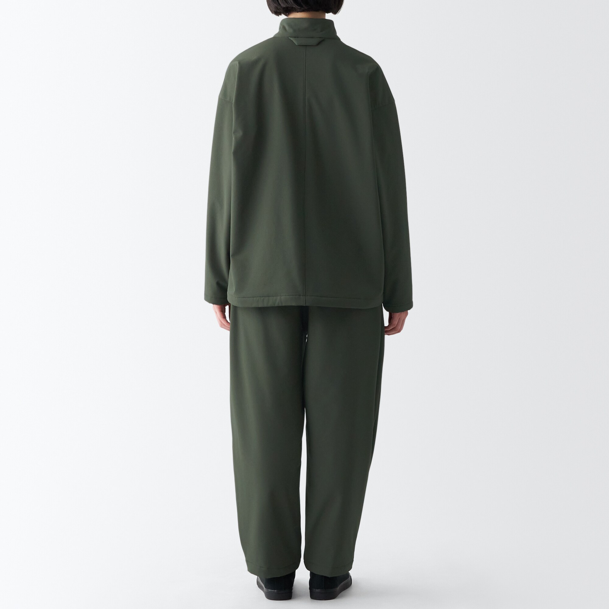 裏起毛プルオーバー