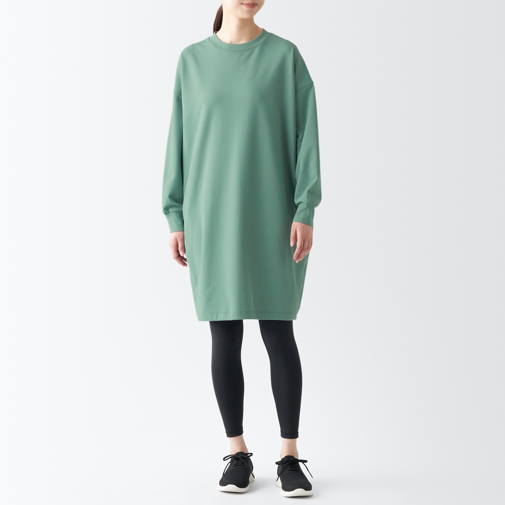 ＵＶカット乾きやすいスウェットワンピース