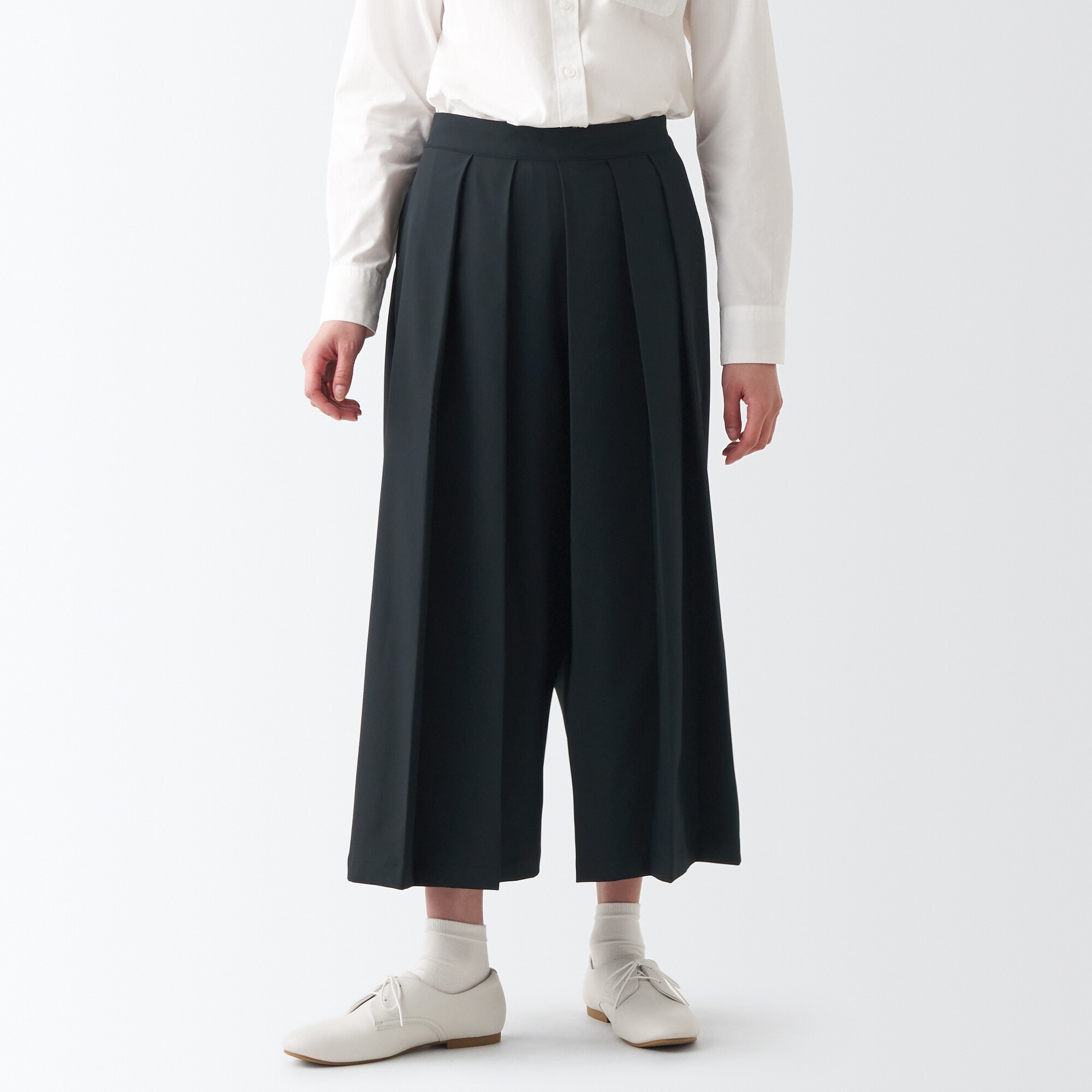 乾きやすいストレッチはかまパンツ