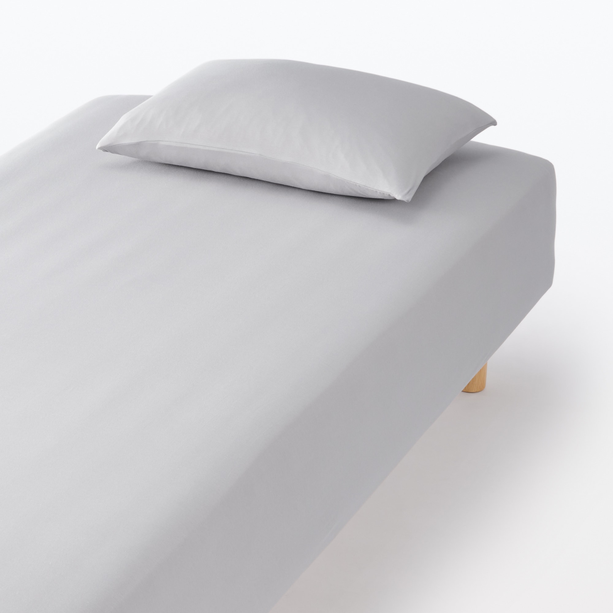 綿混　フィットする　まくらカバー　４３×６３ｃｍ用