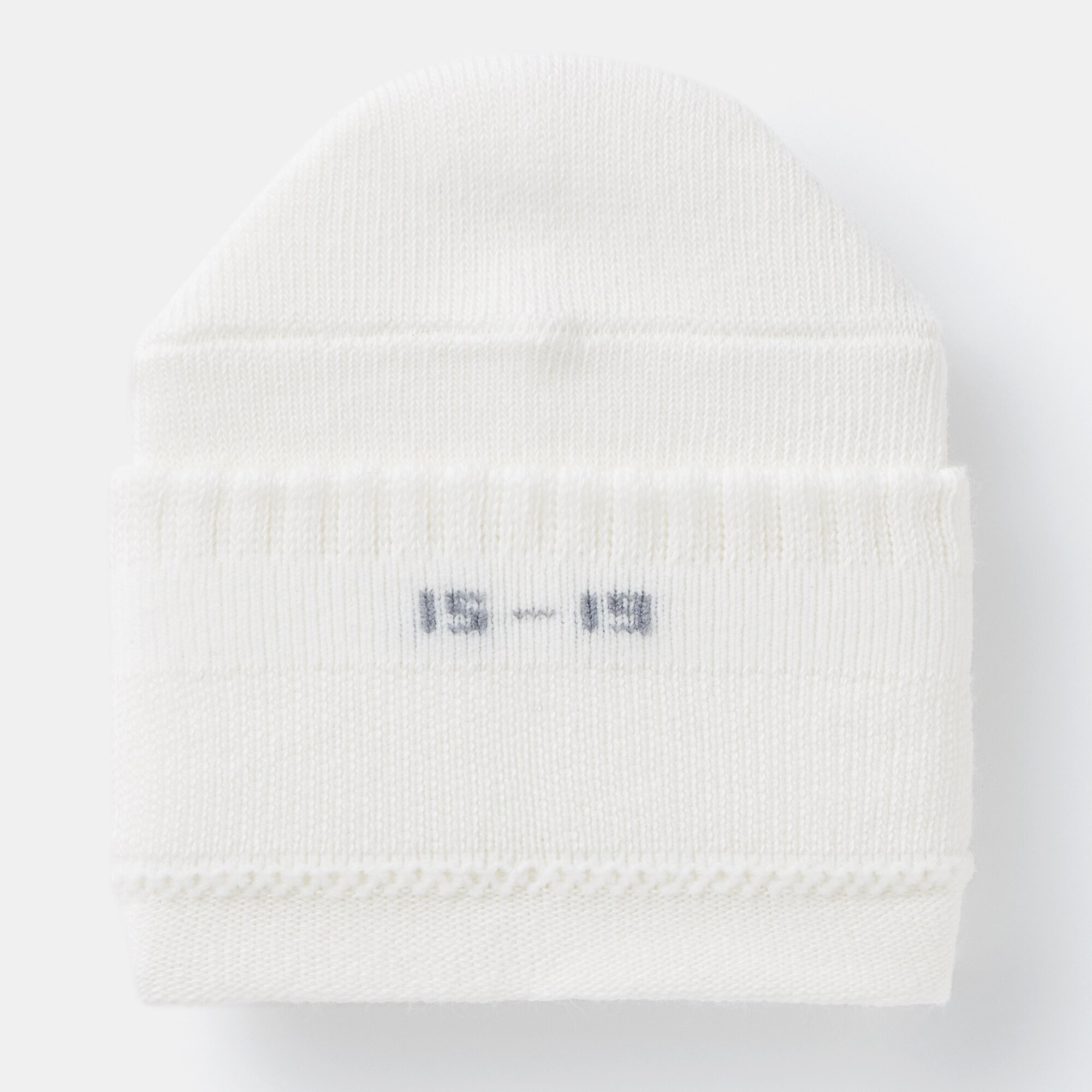 キッズ　足なり直角　ショート丈靴下