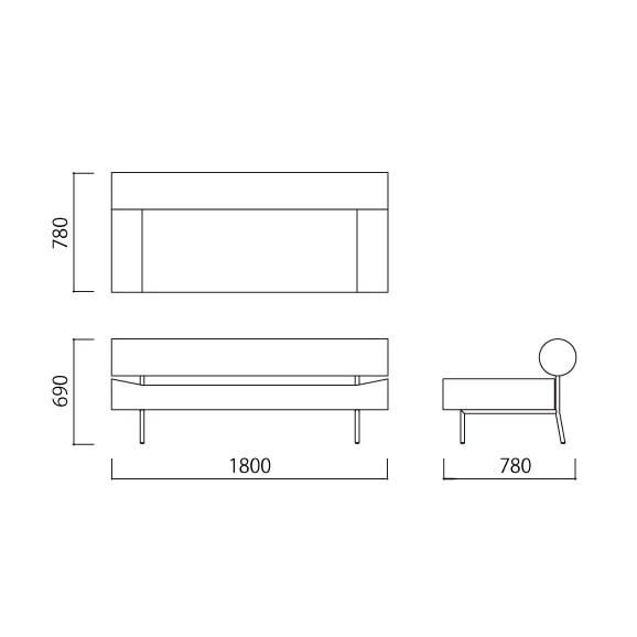 ［ＩＤＥＥ］ＤＩＶＡＮＣＯ　ＳＯＦＡ　Ｒ