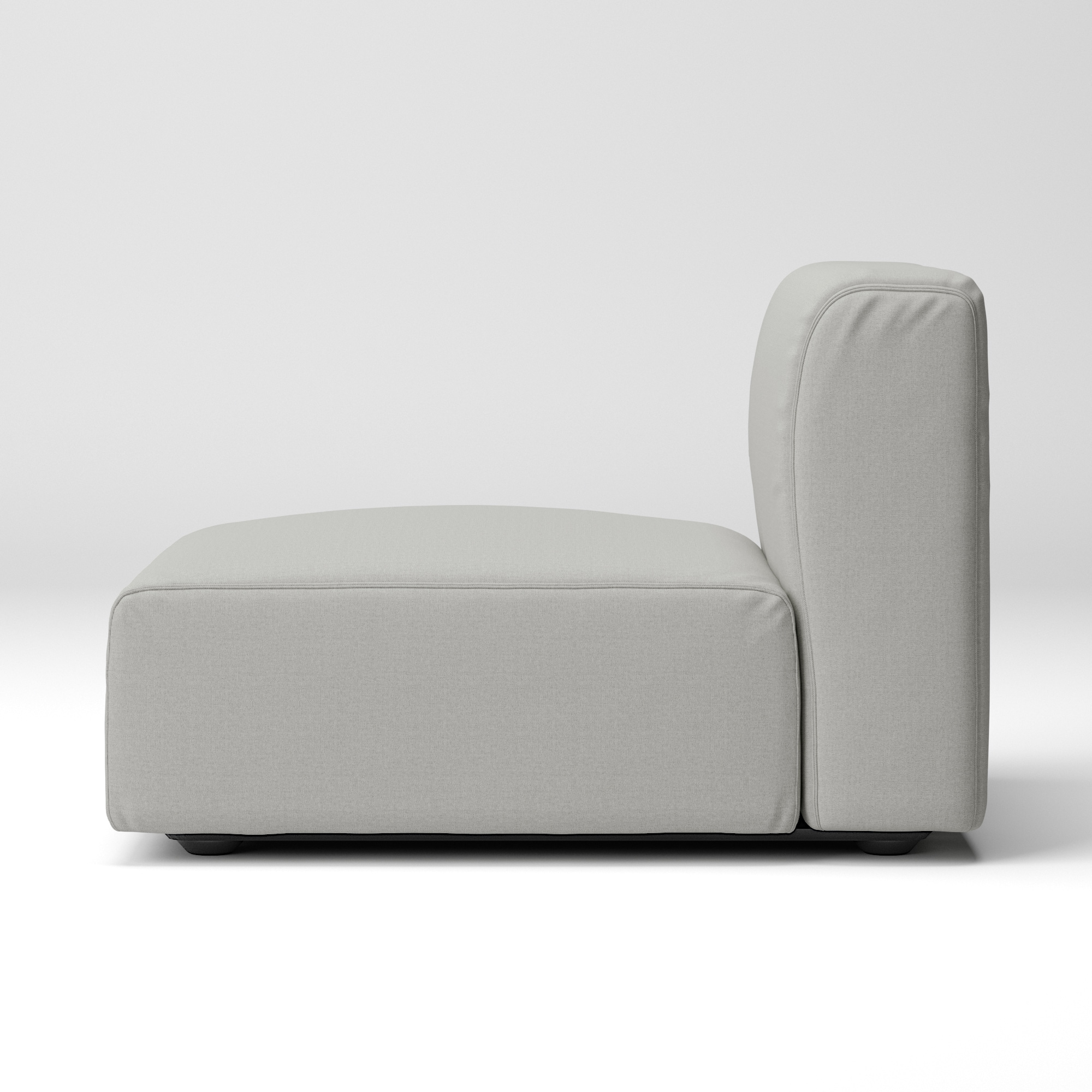 【カバー】綿帆布　ユニットソファ　アームレス　大　幅７７ｃｍ用カバー