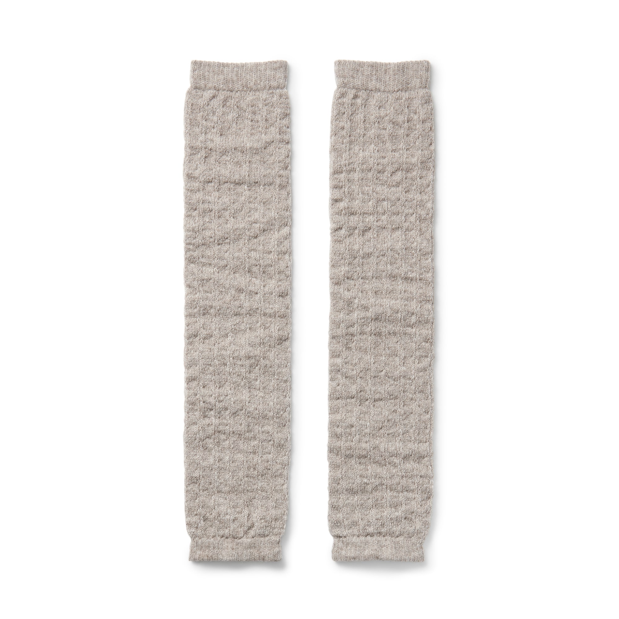 ヤク混　手にも使える　レッグウォーマー