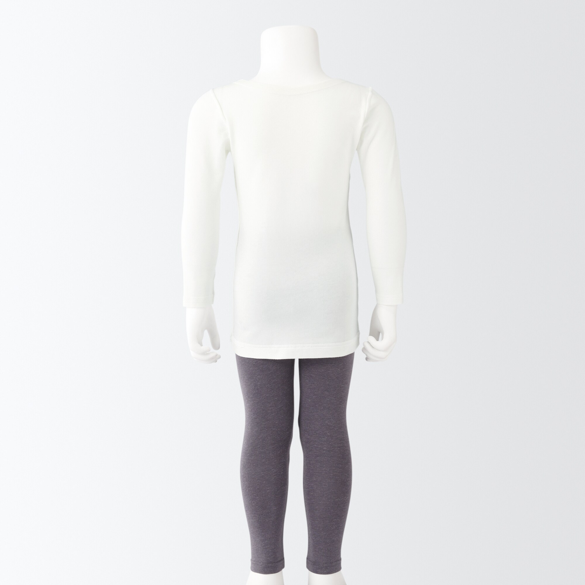 あったか綿　クルーネック長袖Ｔシャツ（ベビー）