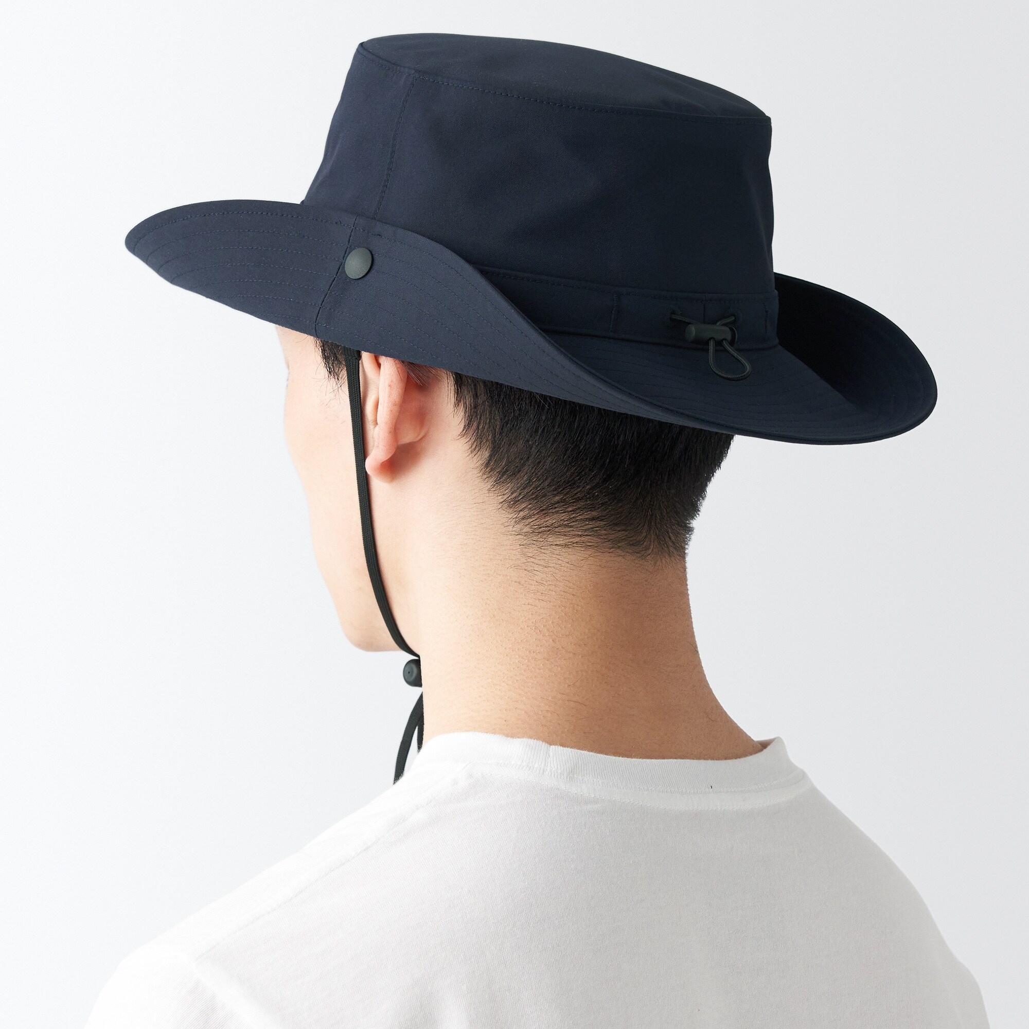 ＵＶカット　透湿撥水　防水テープ使い　サファリハット