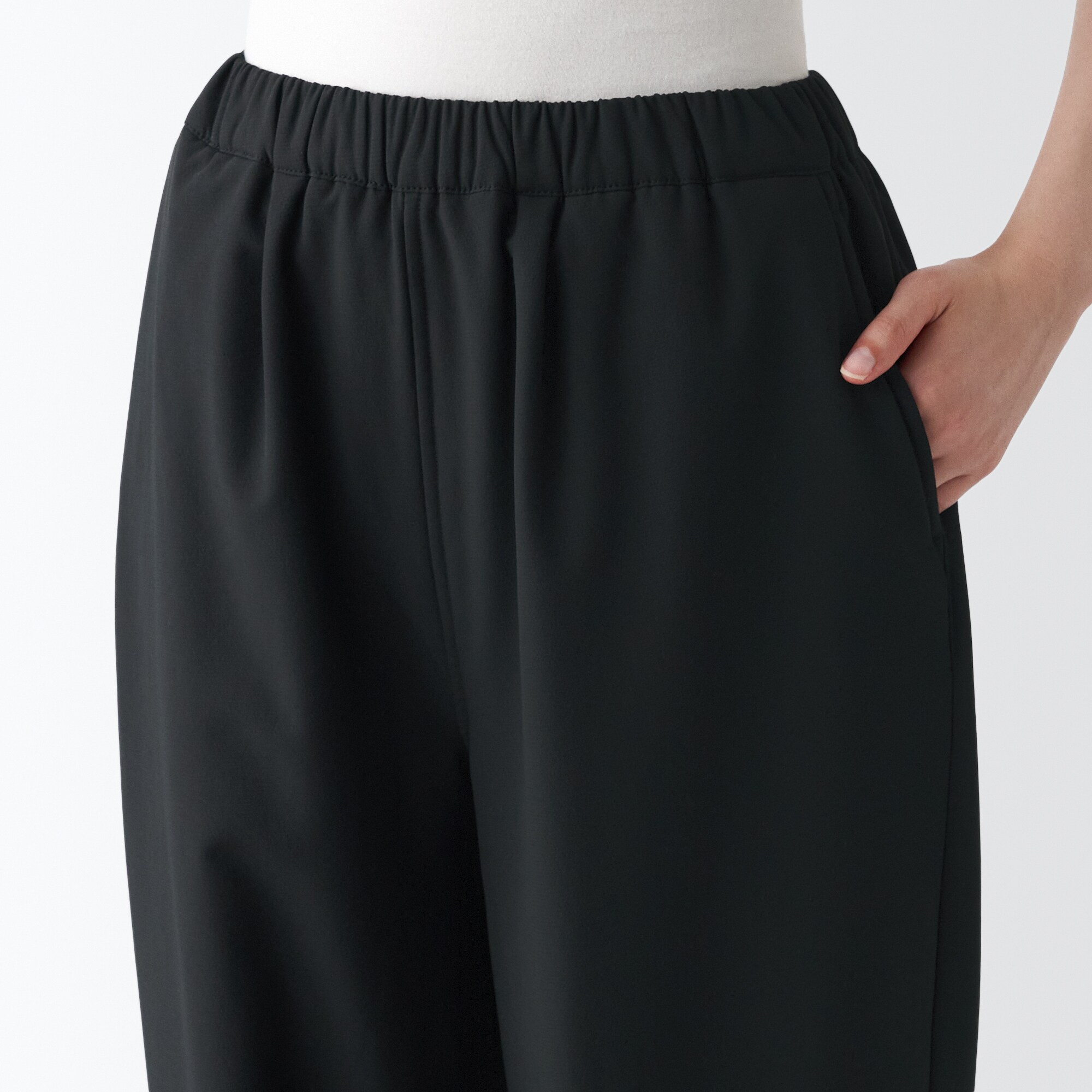 裏起毛ワイドパンツ