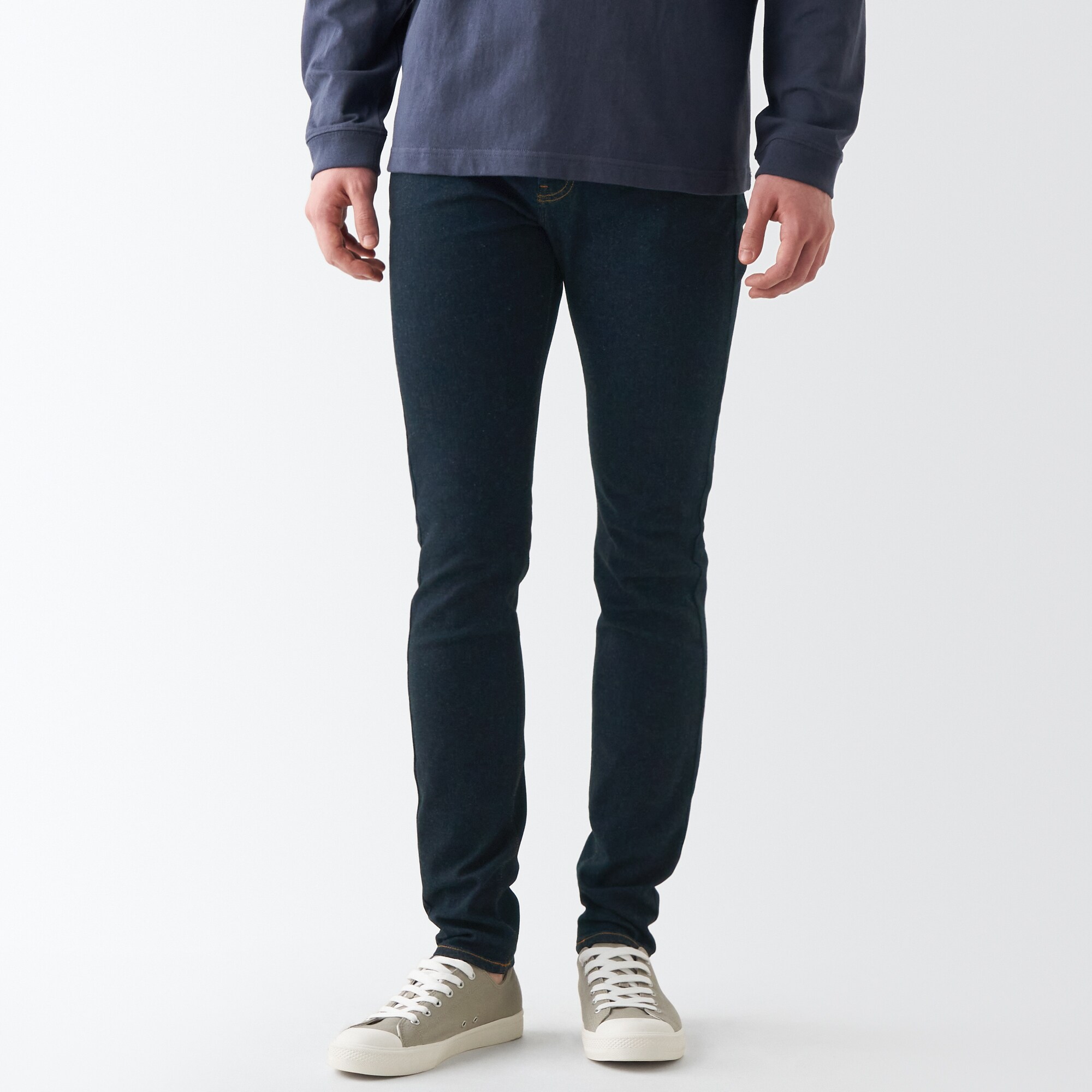 【スキニー】スーパーストレッチデニムスキニーパンツ（股下８２ｃｍ）