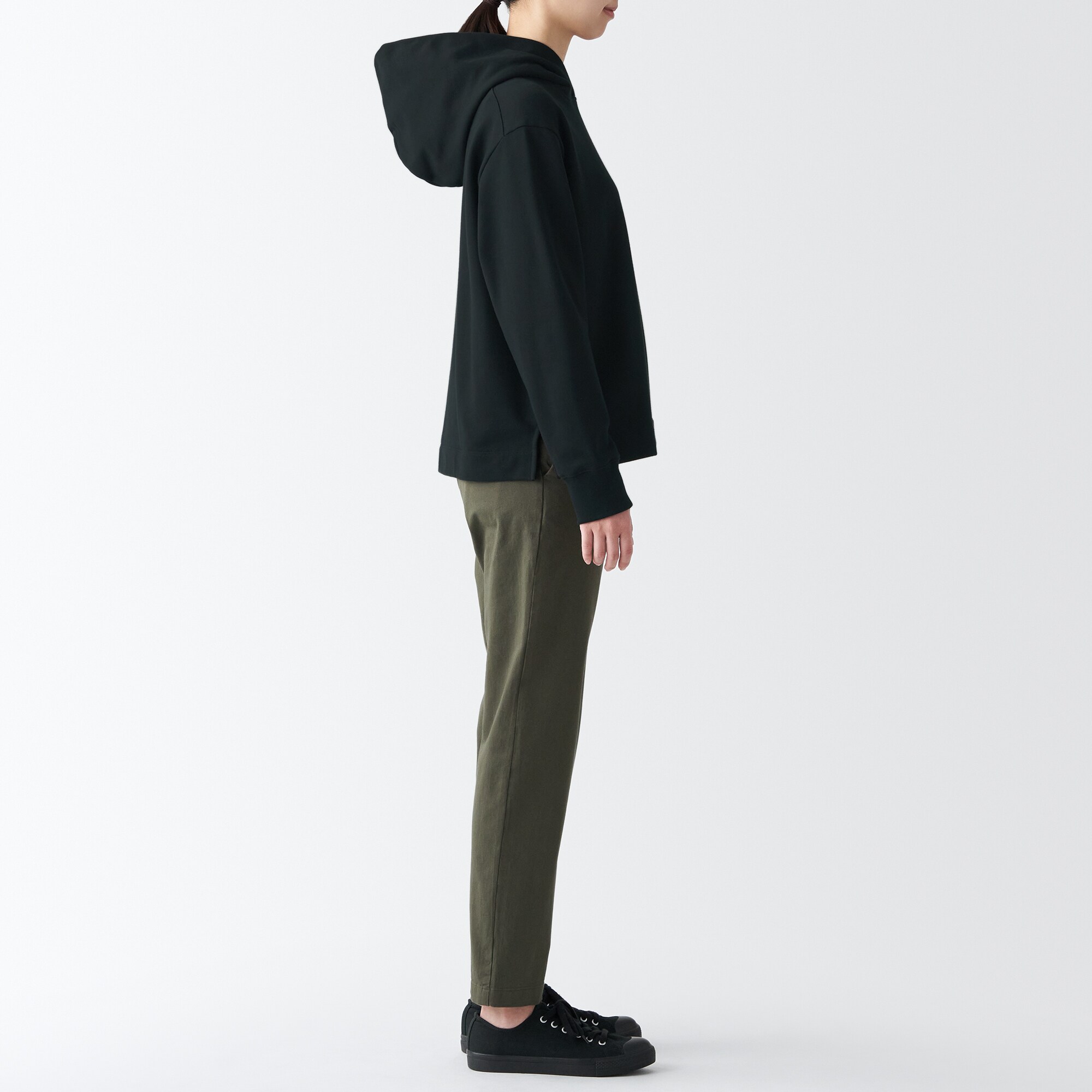 スウェットプルパーカー