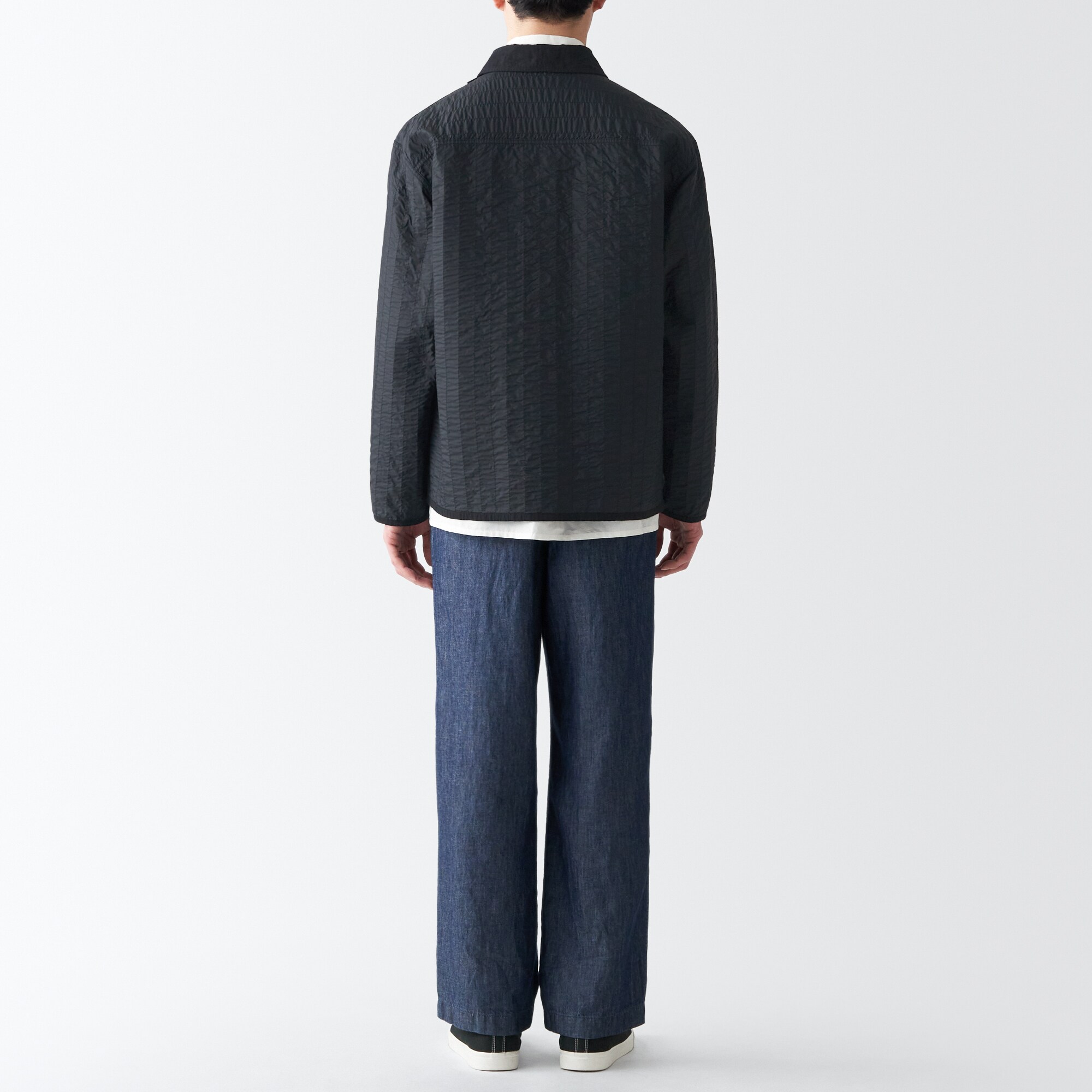 リバーシブルキルトジャケット（紳士）