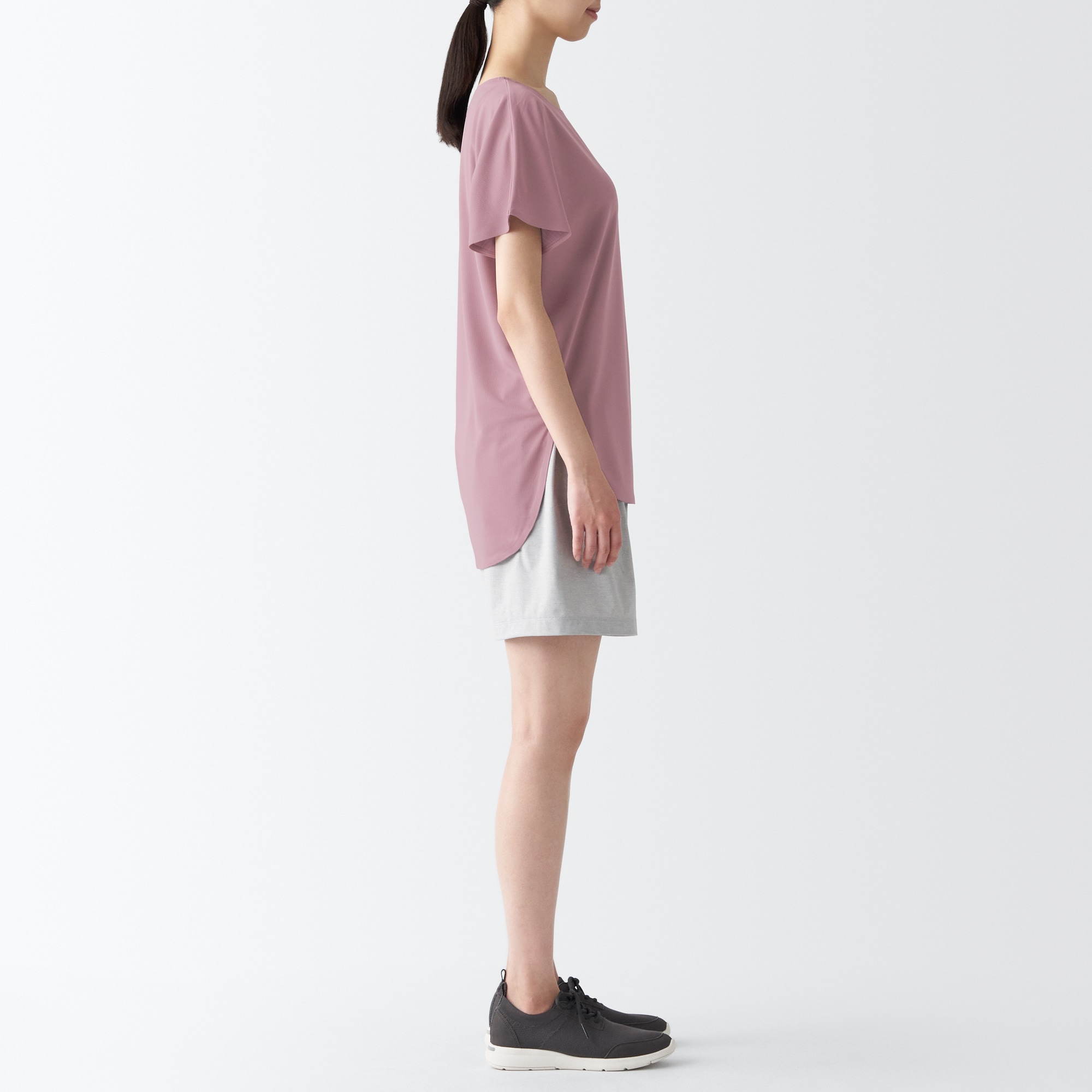 ＵＶカット涼感ボートネックＴシャツ