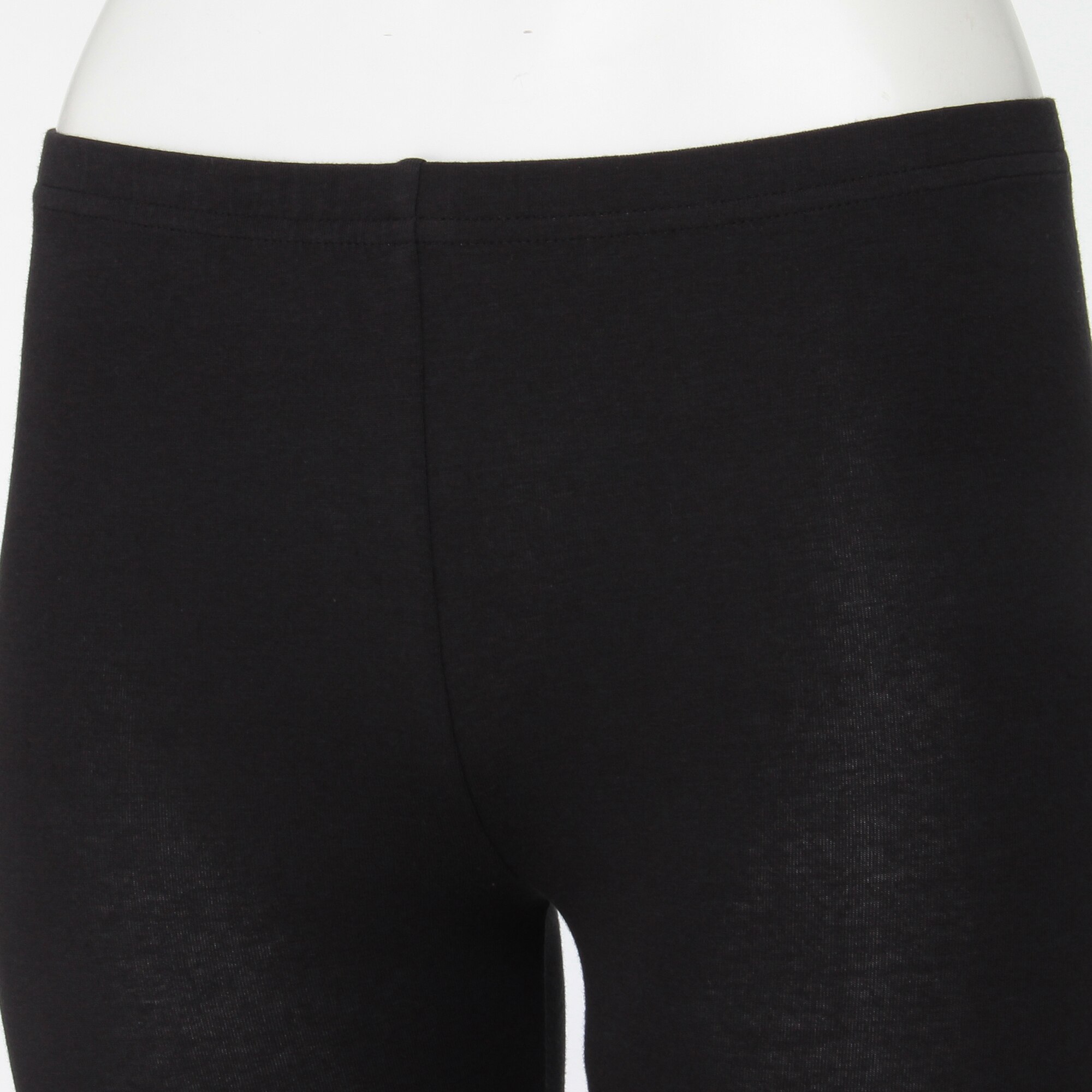 ストレッチ天竺編み　七分丈レギンス