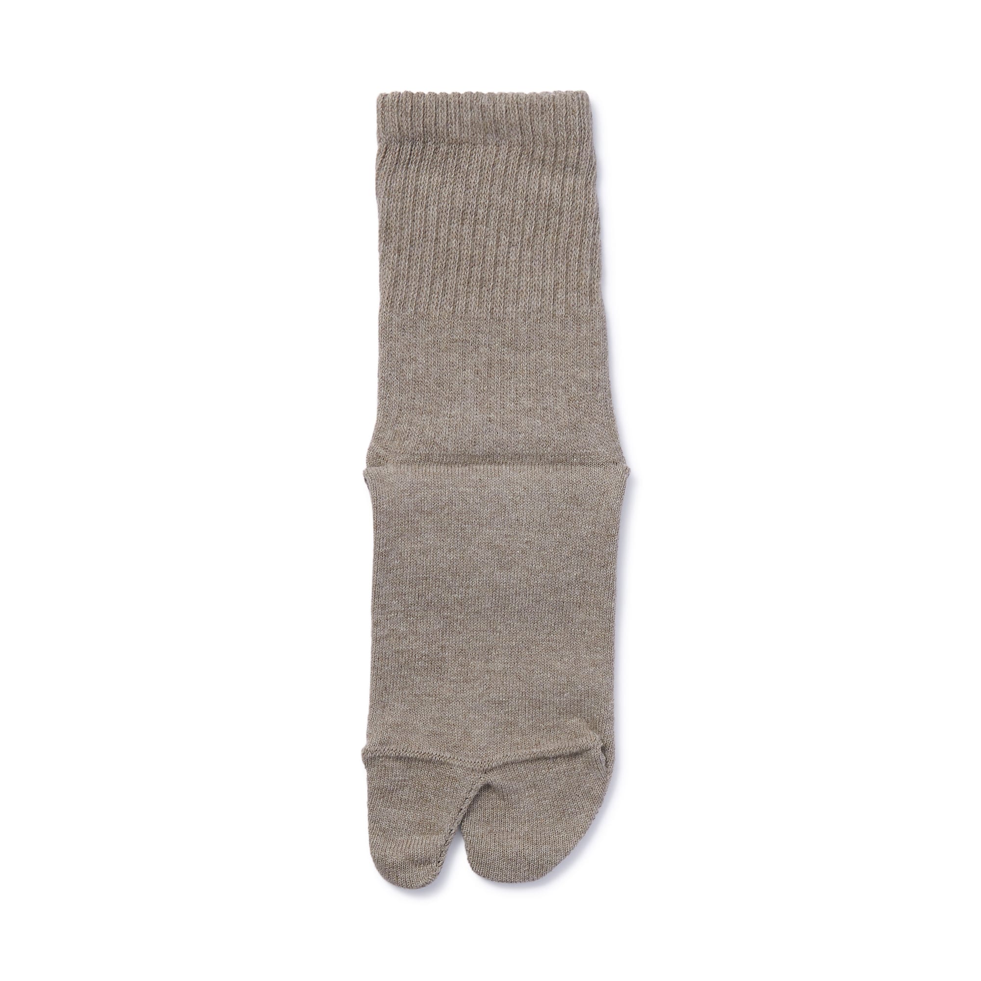 【数量限定】足なり直角　履き口やわらか　たび型靴下（口ゴムなし／婦人）