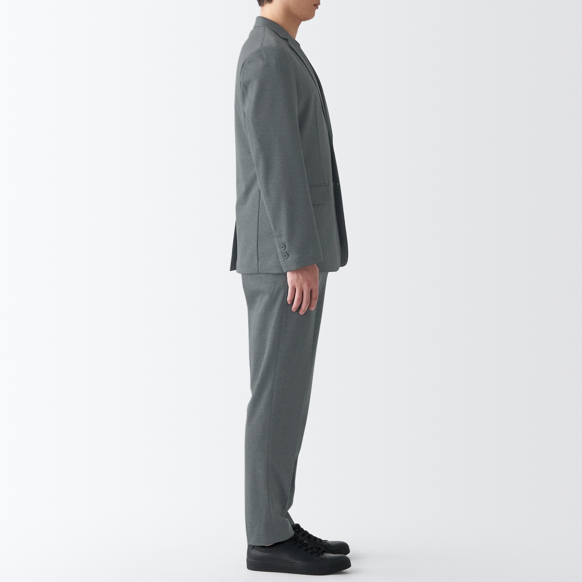 【セットアップ可能】ストレッチジャージージャケット