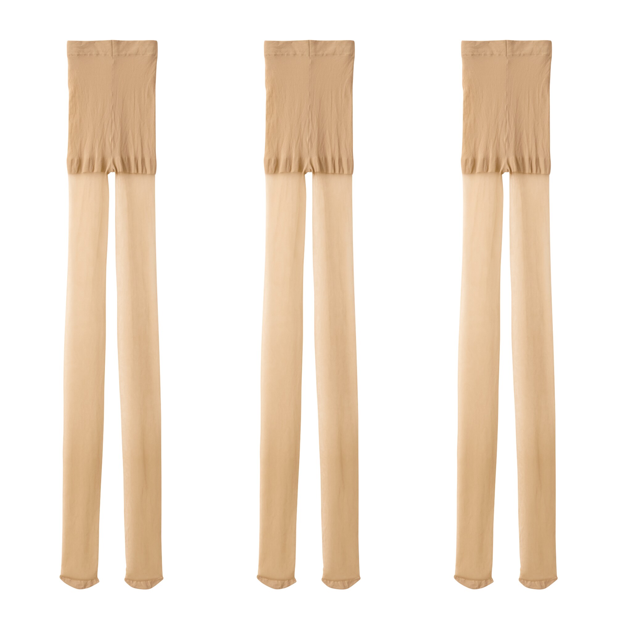 婦人　ソフトタイプ・１７デニール　ストッキング（３足組）